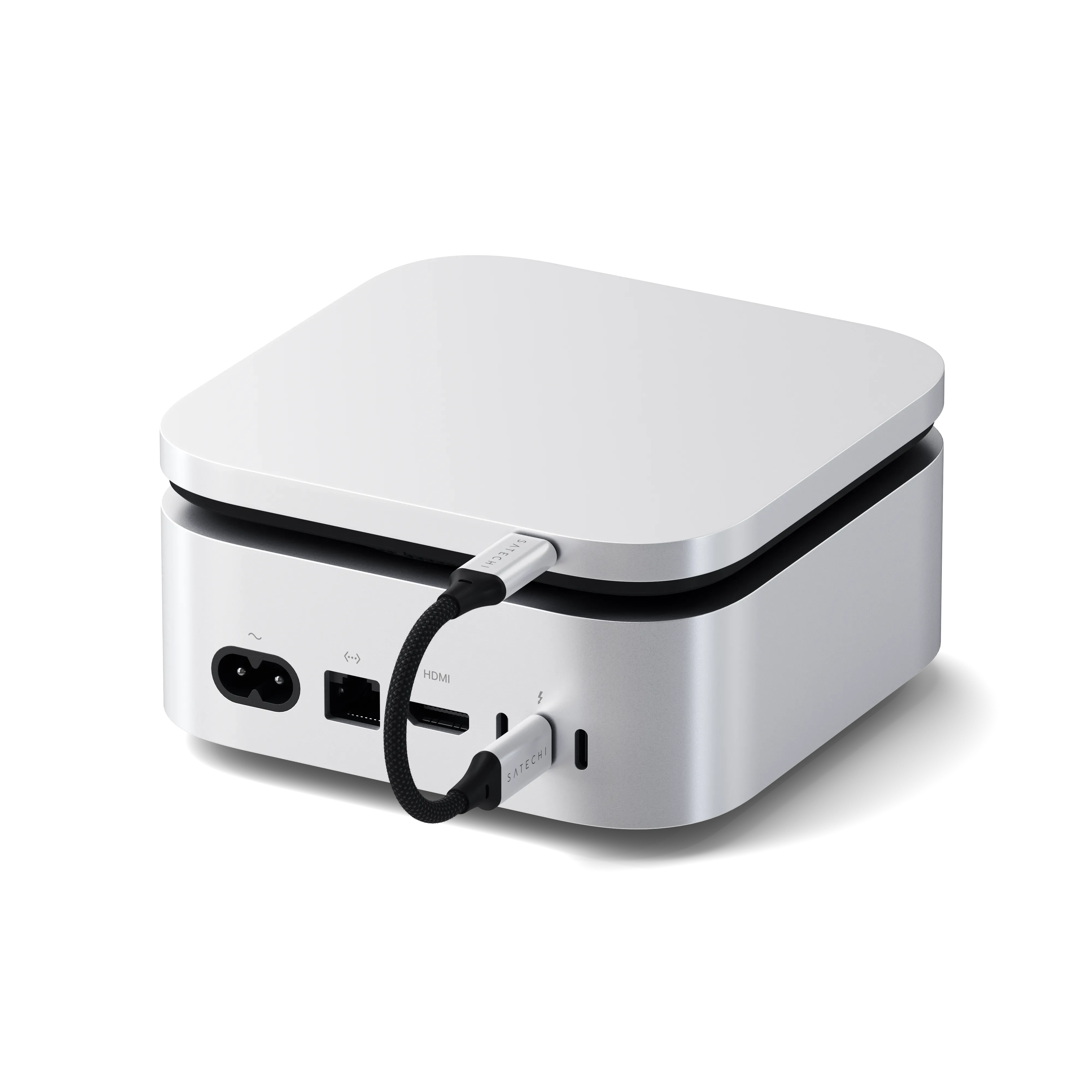 外付けハードディスク・ドライブ Satechi USB4 SLIM NVMe SSD ENCLOSURE USB4 Slim NVMe SSD Enclosure | 40Gbps Portable – Satechi