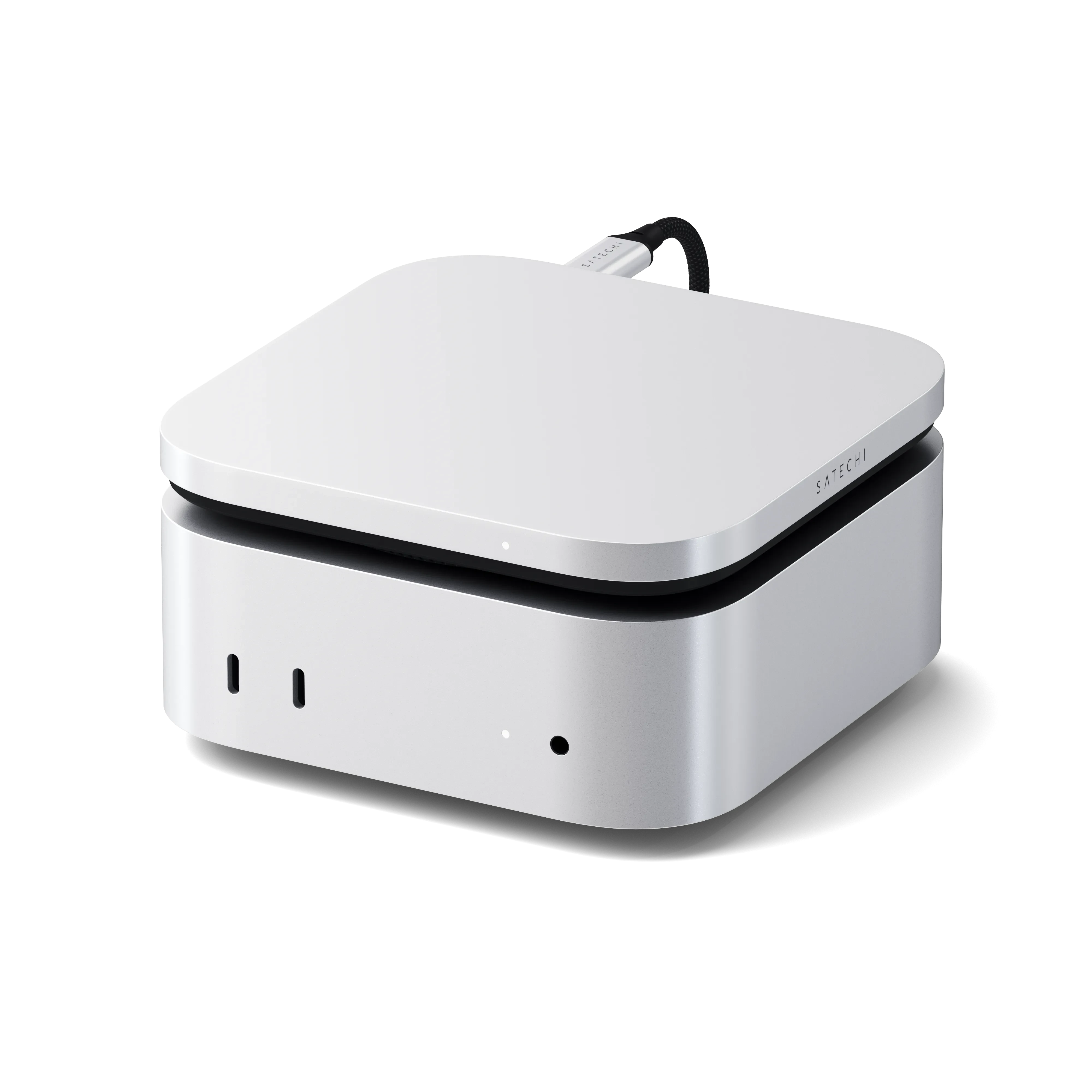 外付けハードディスク・ドライブ Satechi USB4 SLIM NVMe SSD ENCLOSURE USB4 Slim NVMe SSD Enclosure | 40Gbps Portable – Satechi