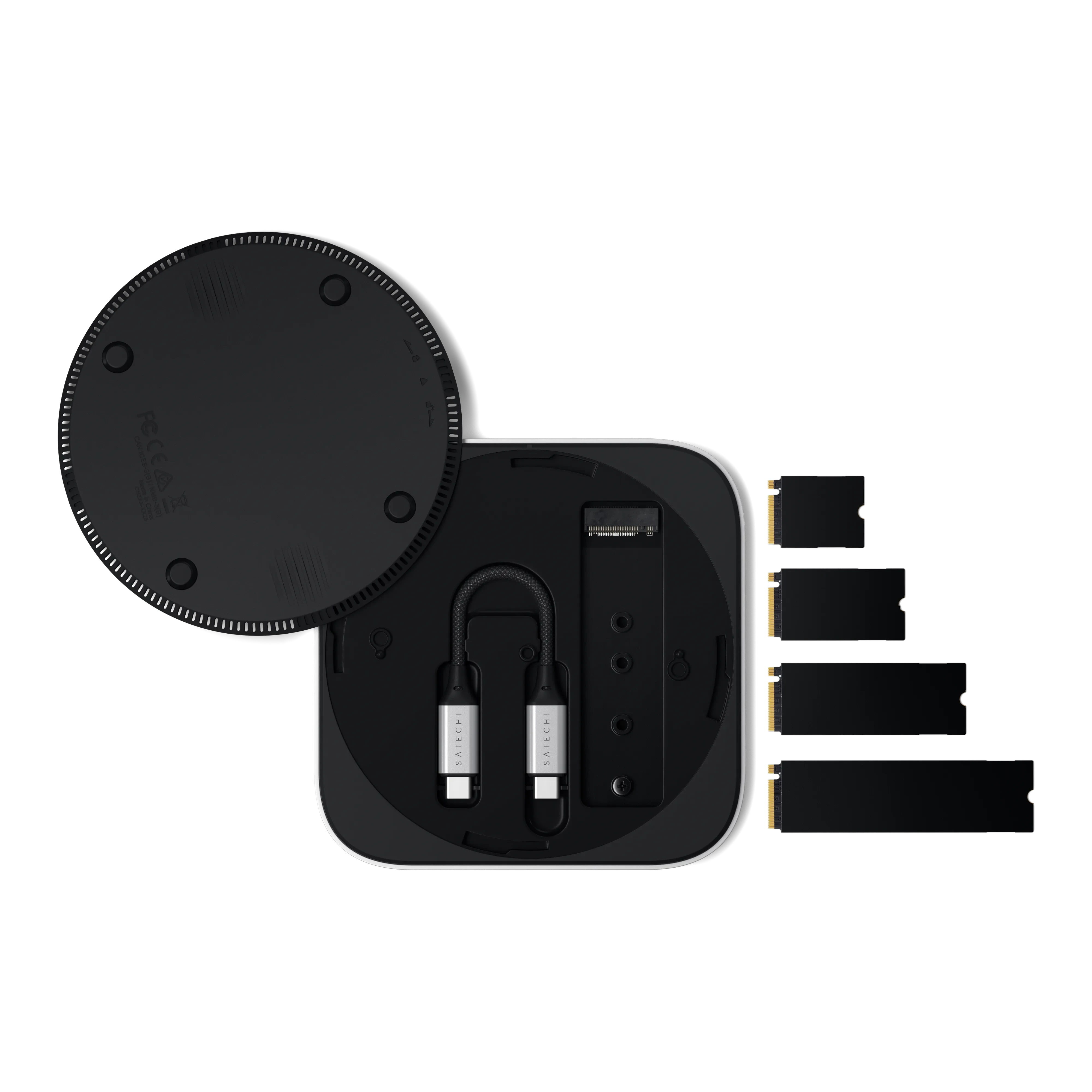 USB4 Slim NVMe SSD Enclosure Satechi