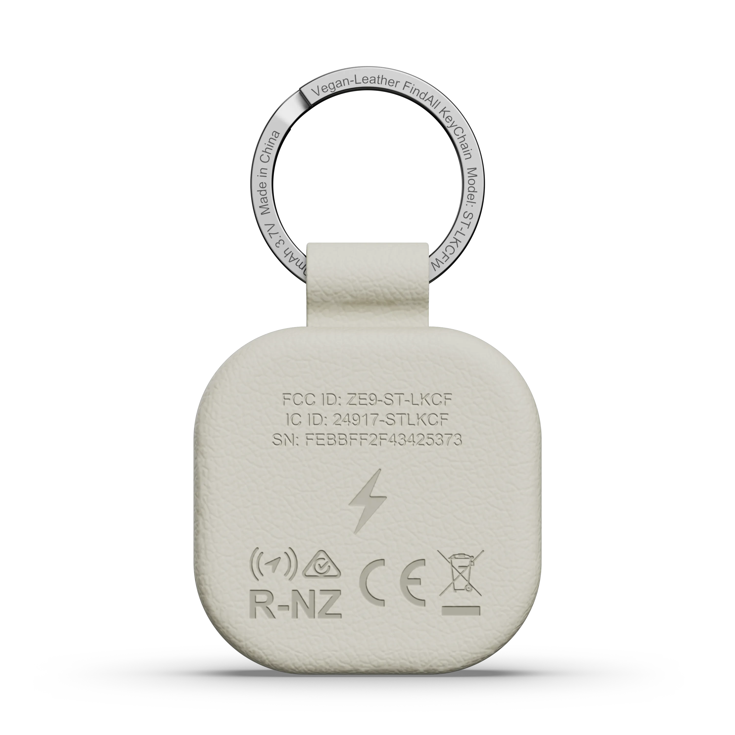 Vegan-Leather FindAll™ Keychain Satechi Sand
