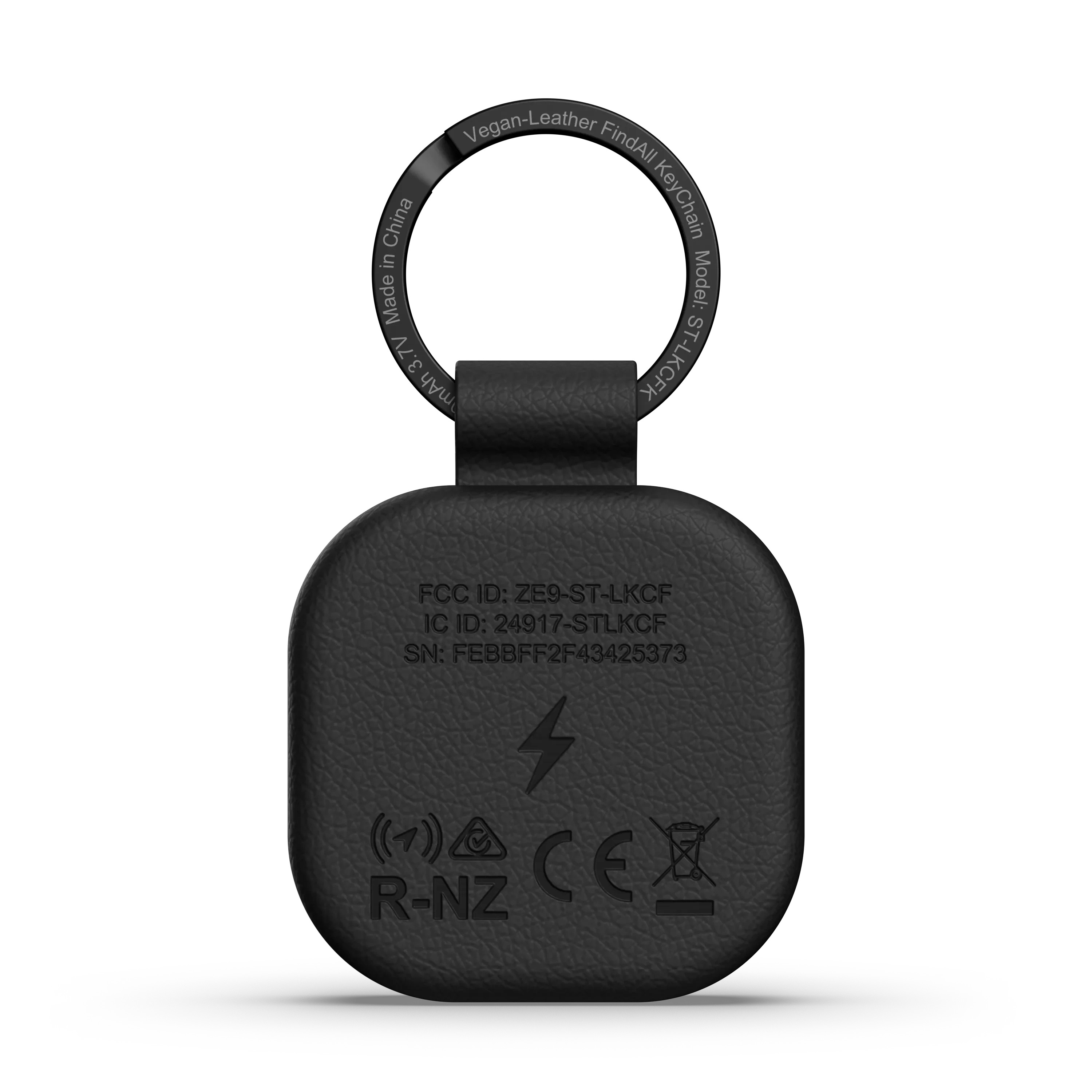 Vegan-Leather FindAll™ Keychain Satechi Black