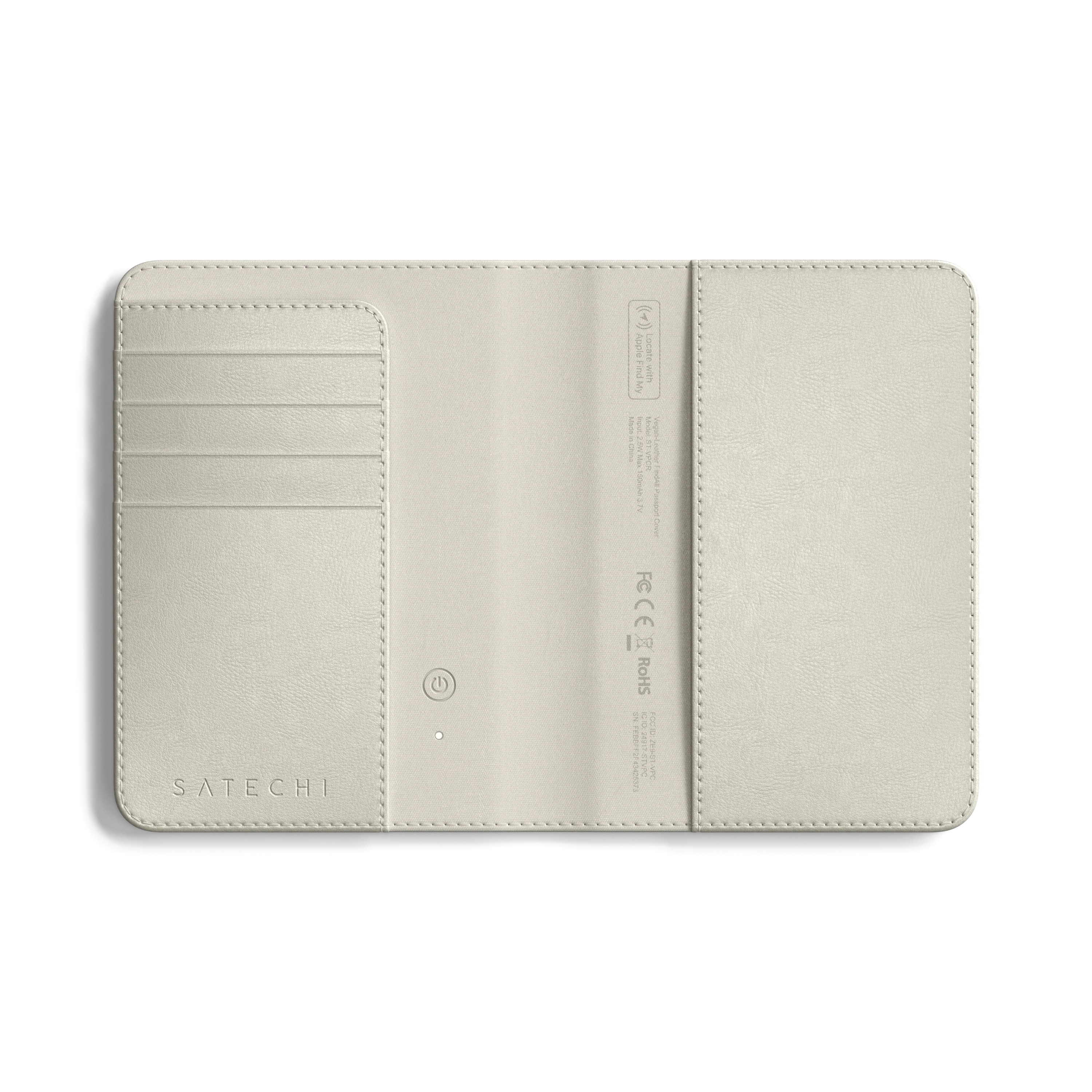 Vegan-Leather FindAll™ Passport Cover Satechi Sand