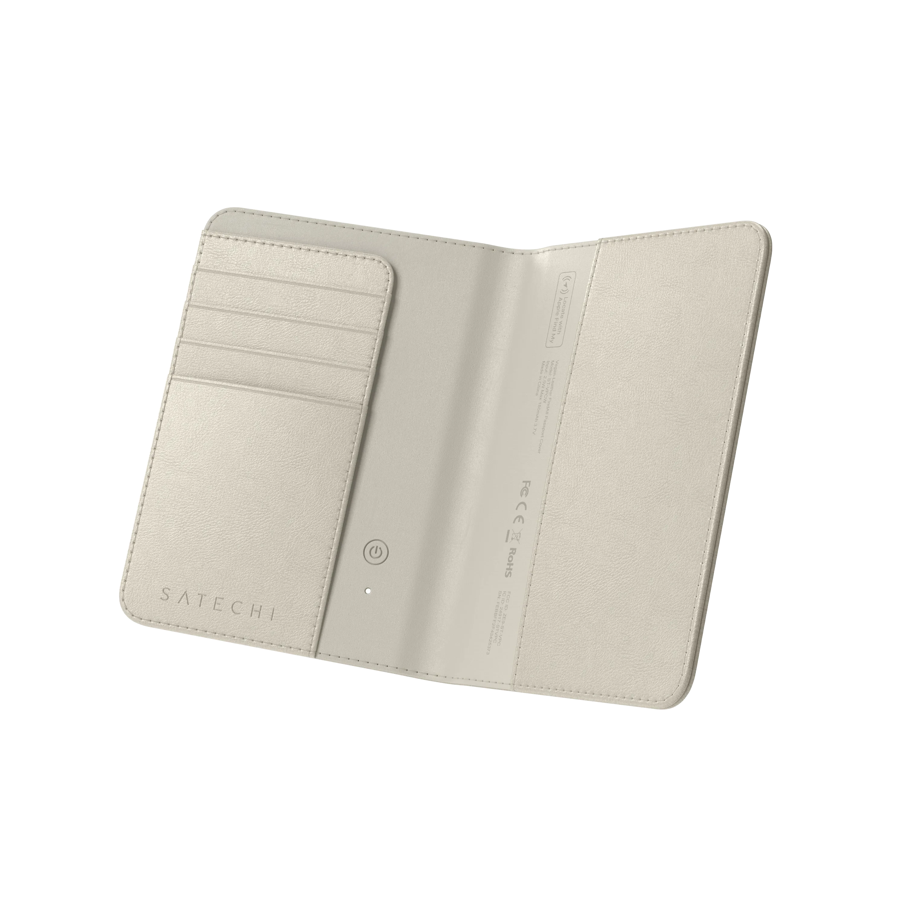 Vegan-Leather FindAll™ Passport Cover Satechi Sand