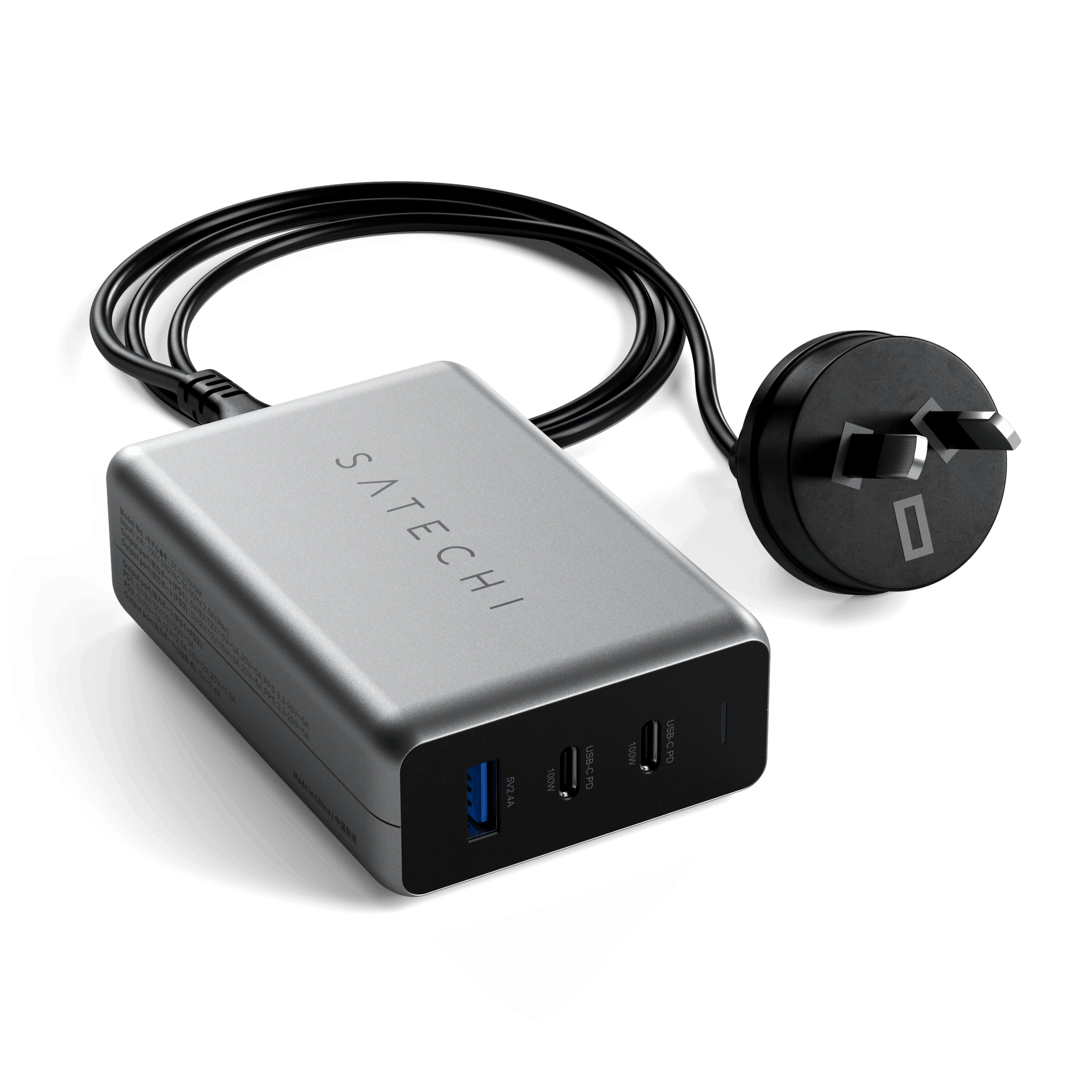 100 watt cigarette charger 100W USB-C PD Compact GaN Charger for Mac – Satechi 100 watt cigarette charger 100W USB-C PD Compact GaN Charger for Mac – Satechi