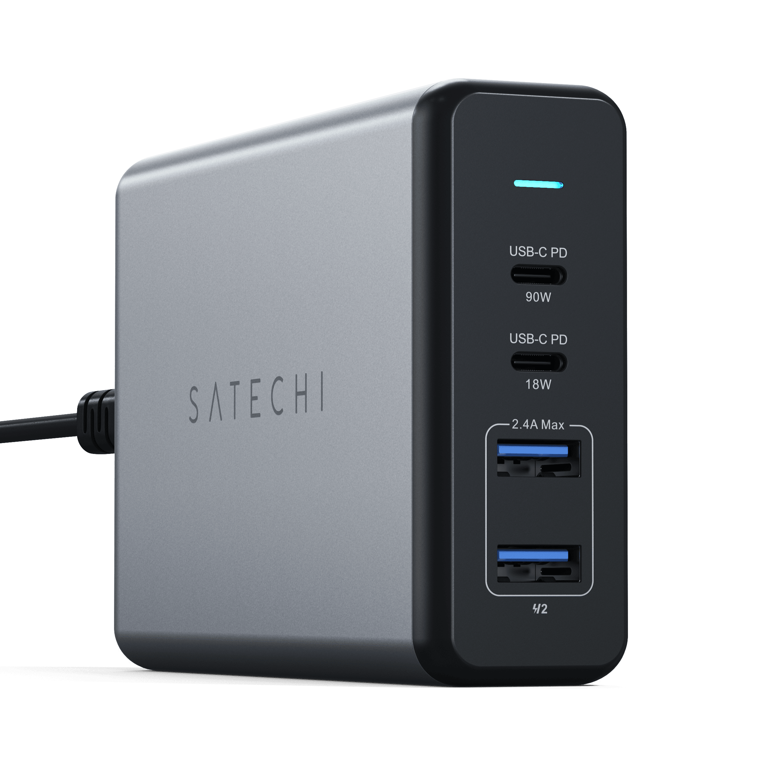 108W Pro USB-C PD Desktop Charger | Multi-Port – Satechi