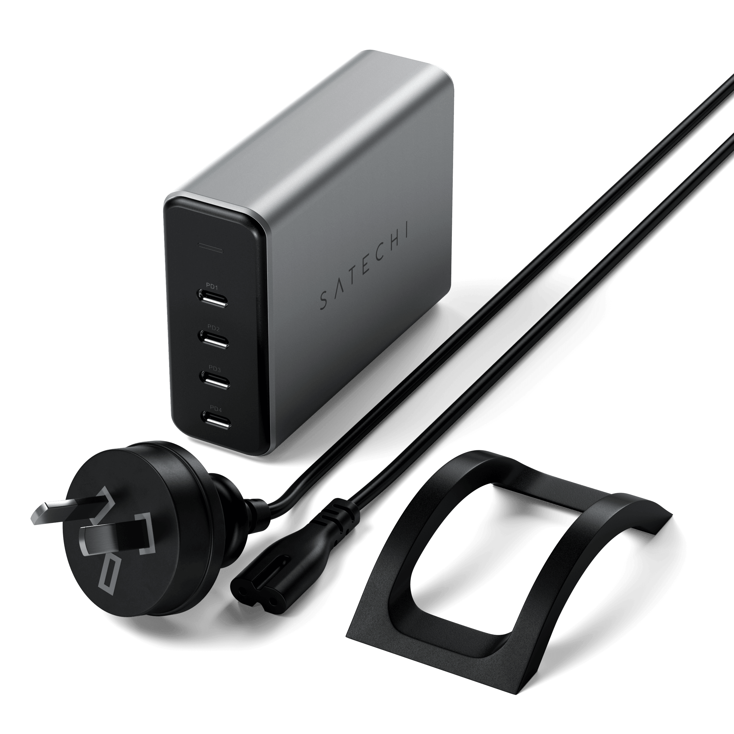 165W USB-C 4-Port PD GaN Charger Satechi AU