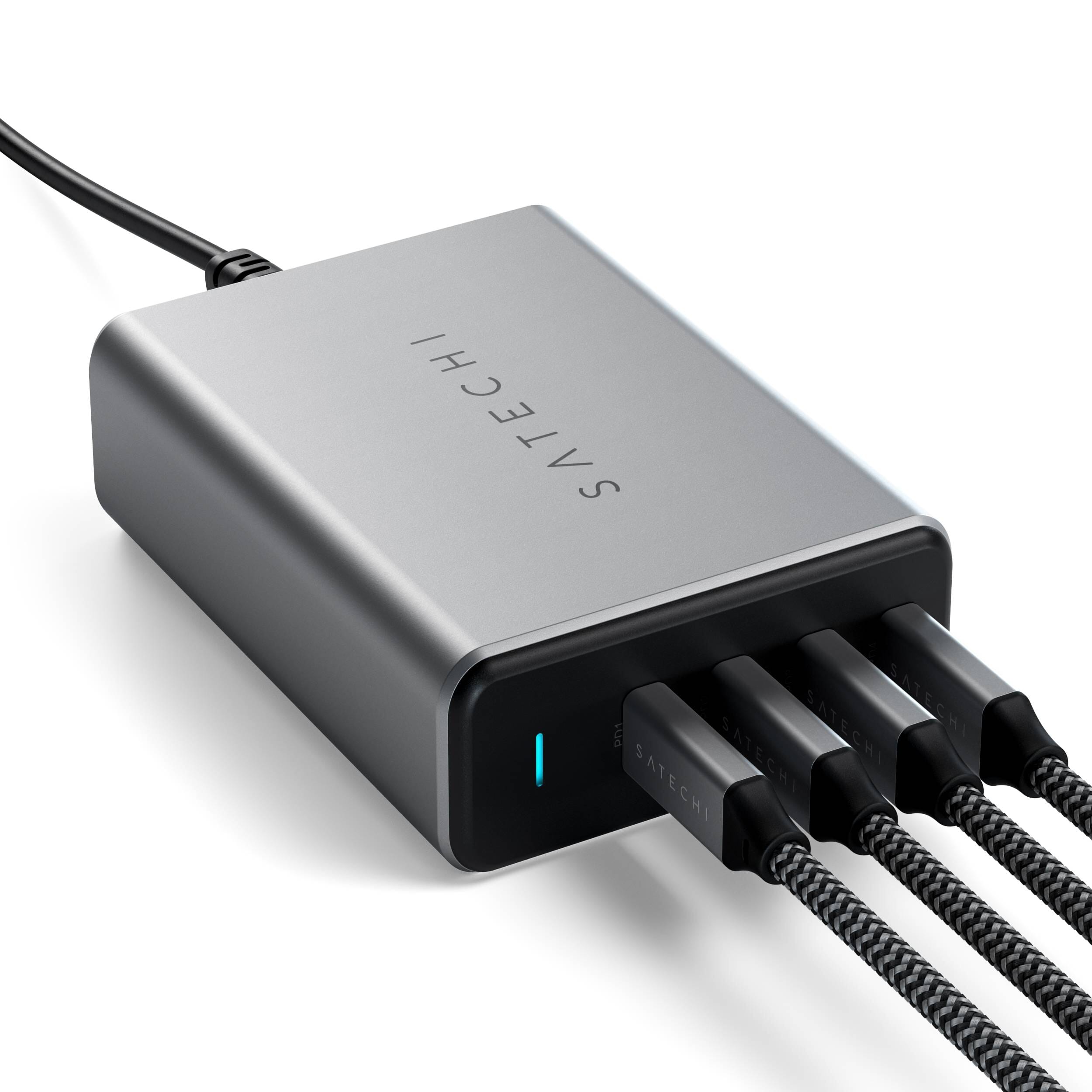 165W USB-C 4-Port PD GaN Charger Satechi AU