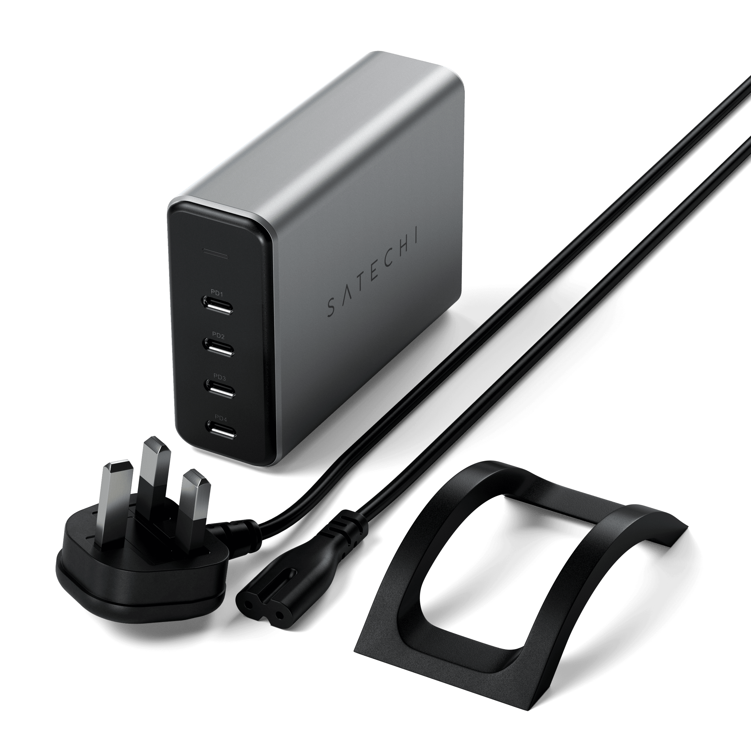 165W USB-C 4-Port PD GaN Charger Satechi UK