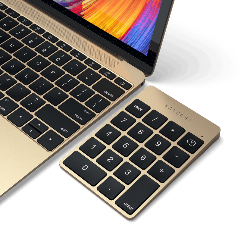 Aluminum Bluetooth Keypad | Rechargeable for Mac – Satechi