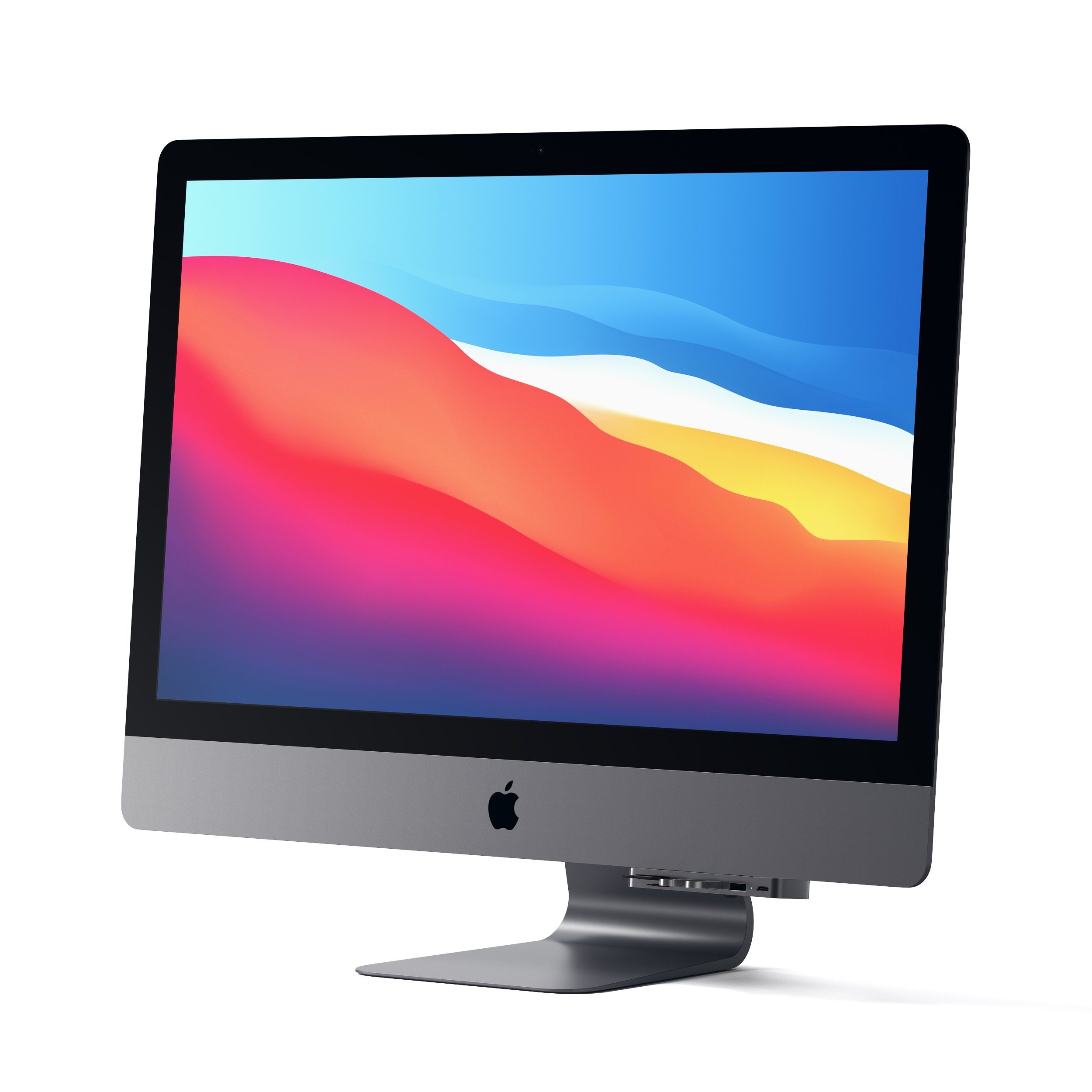 Aluminum Type-C Clamp Hub Pro Hubs Satechi Space Gray