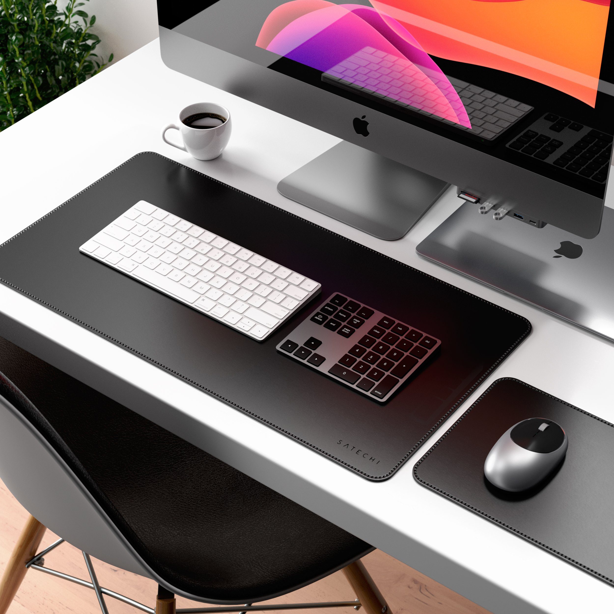 Aluminum Type-C Clamp Hub Pro Hubs Satechi Space Gray