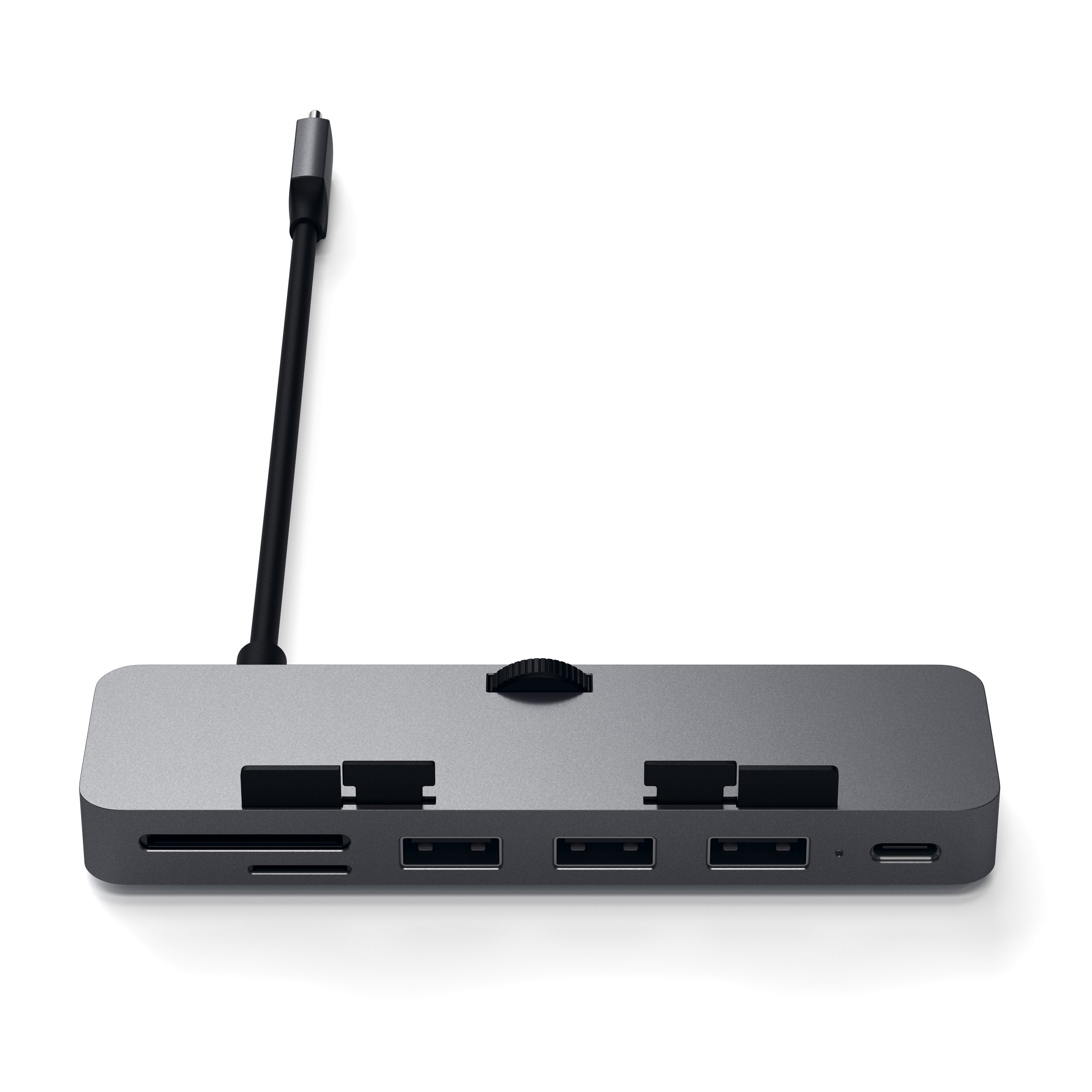Aluminum Type-C Clamp Hub Pro Hubs Satechi Space Gray
