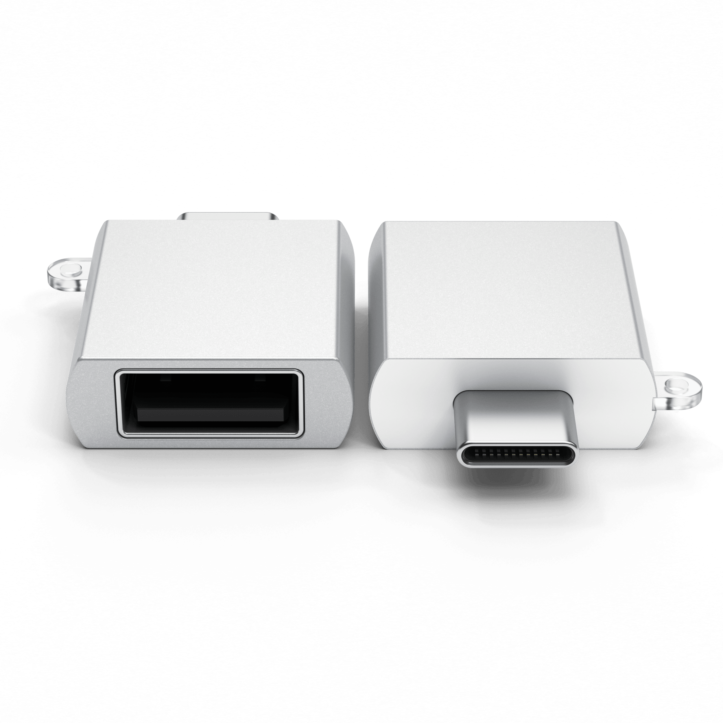 Aluminum USB-C to USB-A 3.0 Adapter Adapters Satechi Silver