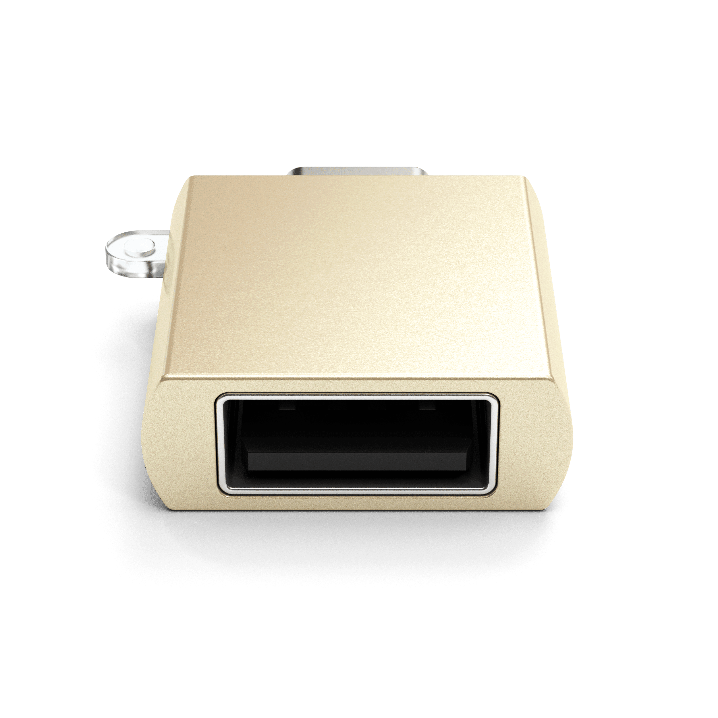 Aluminum USB-C to USB-A 3.0 Adapter Adapters Satechi Gold