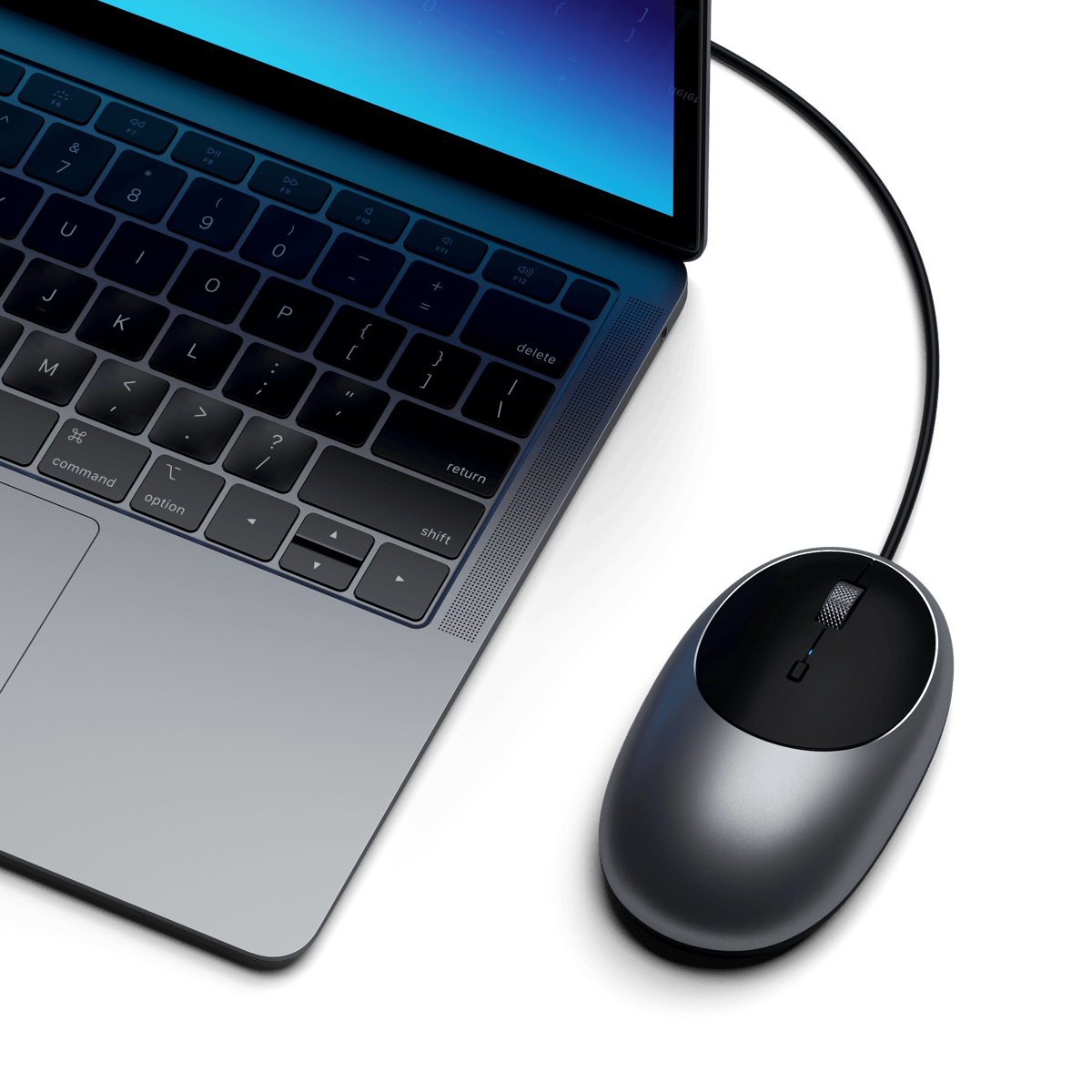 C1 USB-C Wired Mouse | Ergonomic for Mac & PC – Satechi