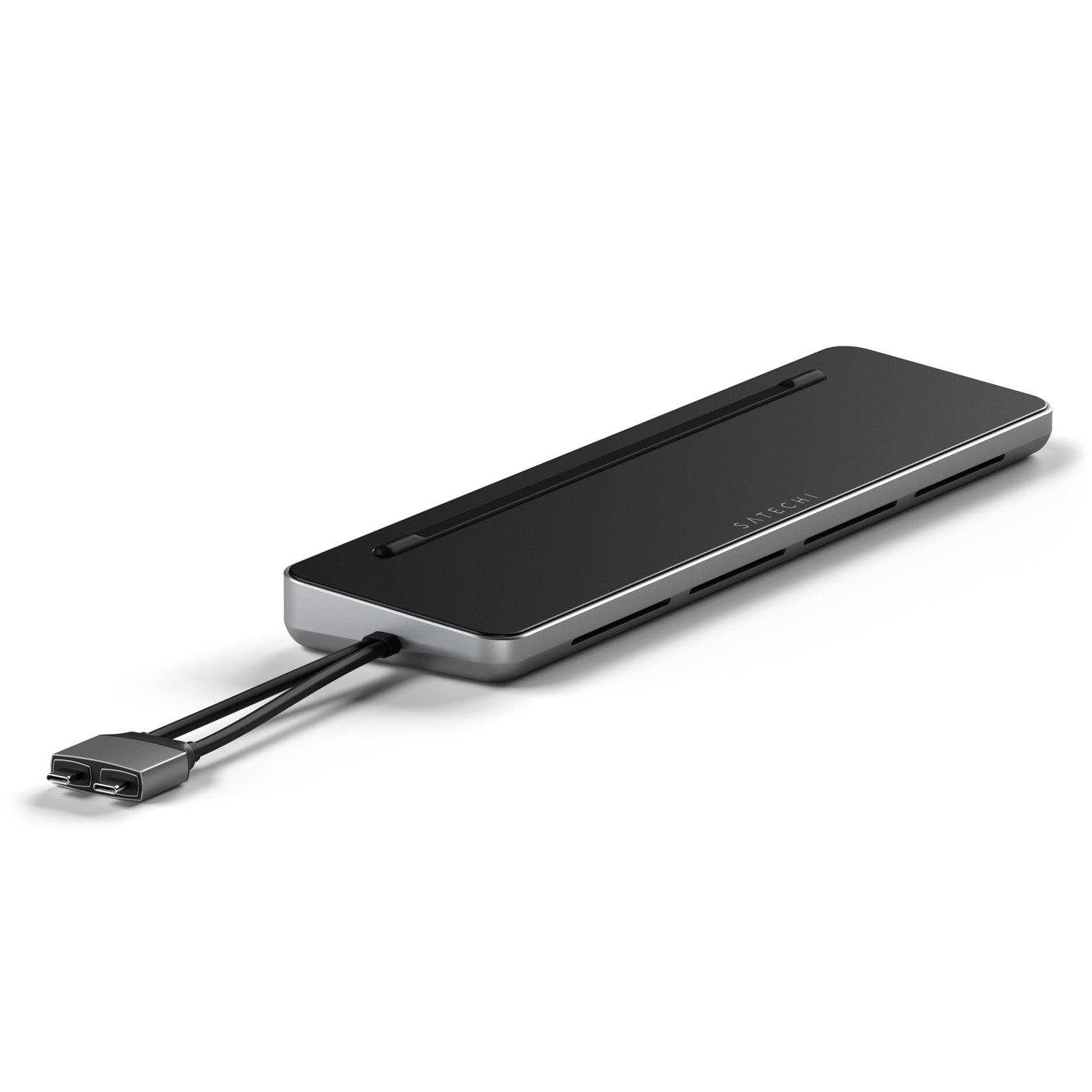 Dual Dock Stand with NVMe SSD Enclosure – Satechi