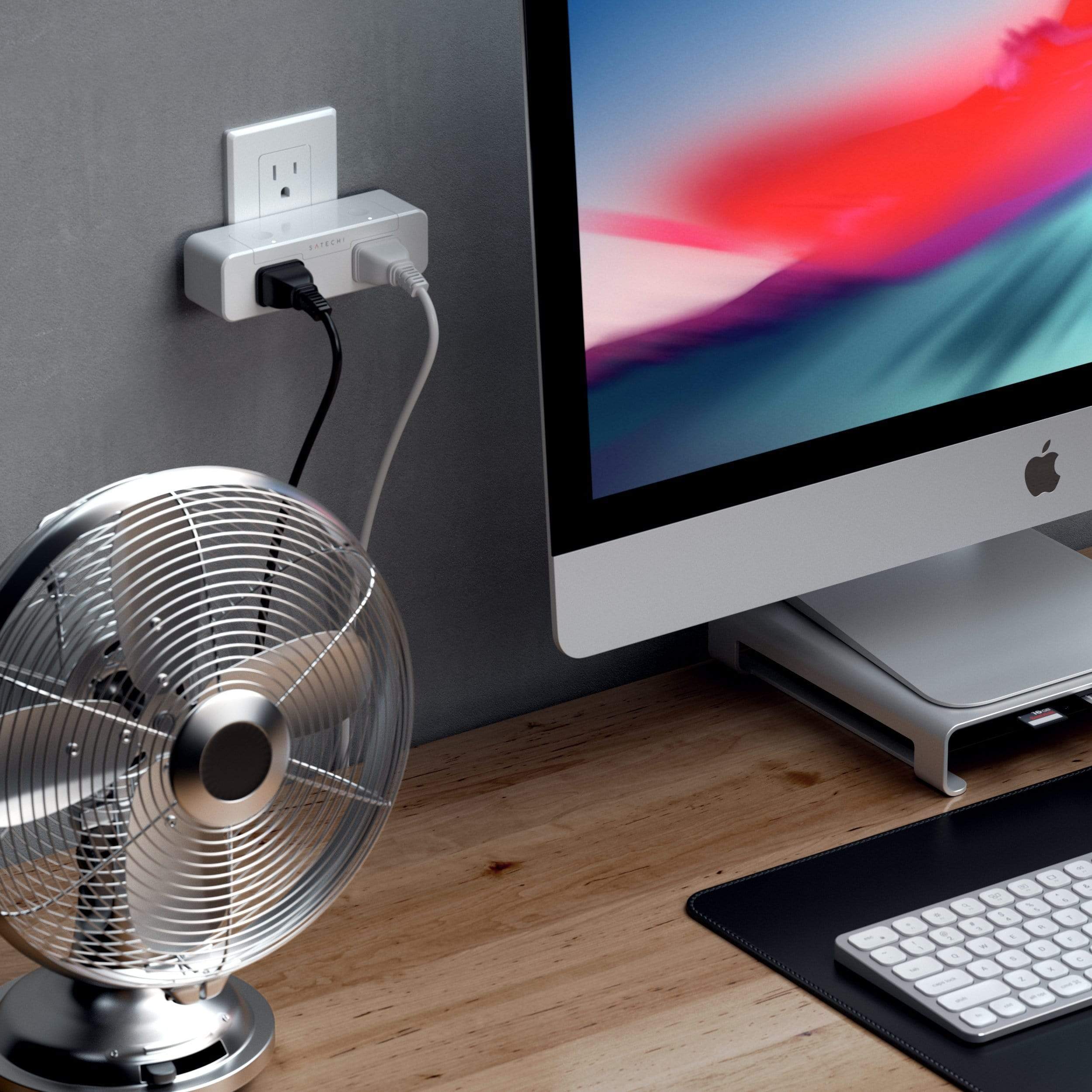 Dual Smart Outlet - Works with Apple HomeKit Wall Chargers Satechi USA