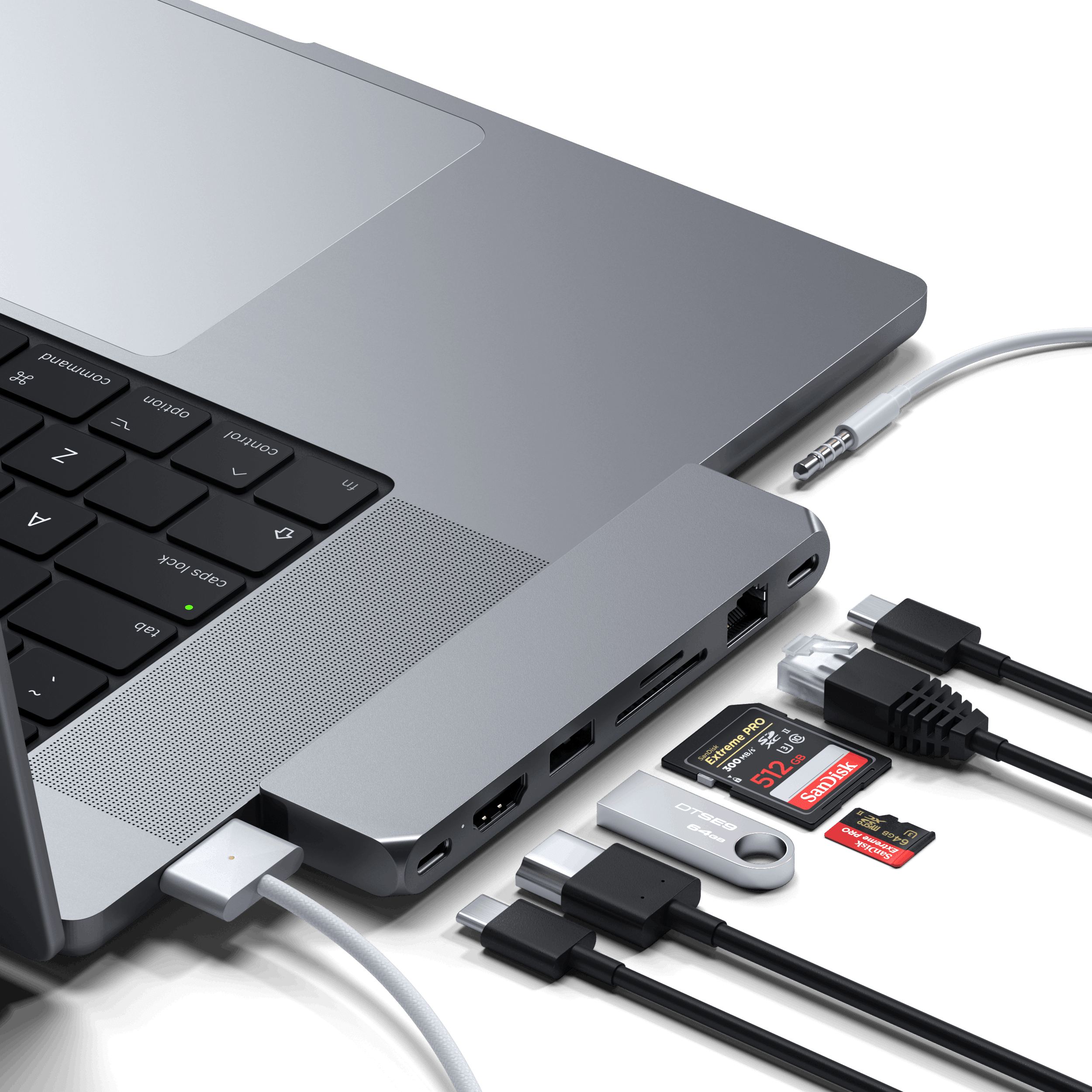 Pro Hub Max | USB-C Multiport for MacBook Pro – Satechi Pro Hub Max | USB-C Multiport for MacBook Pro – Satechi