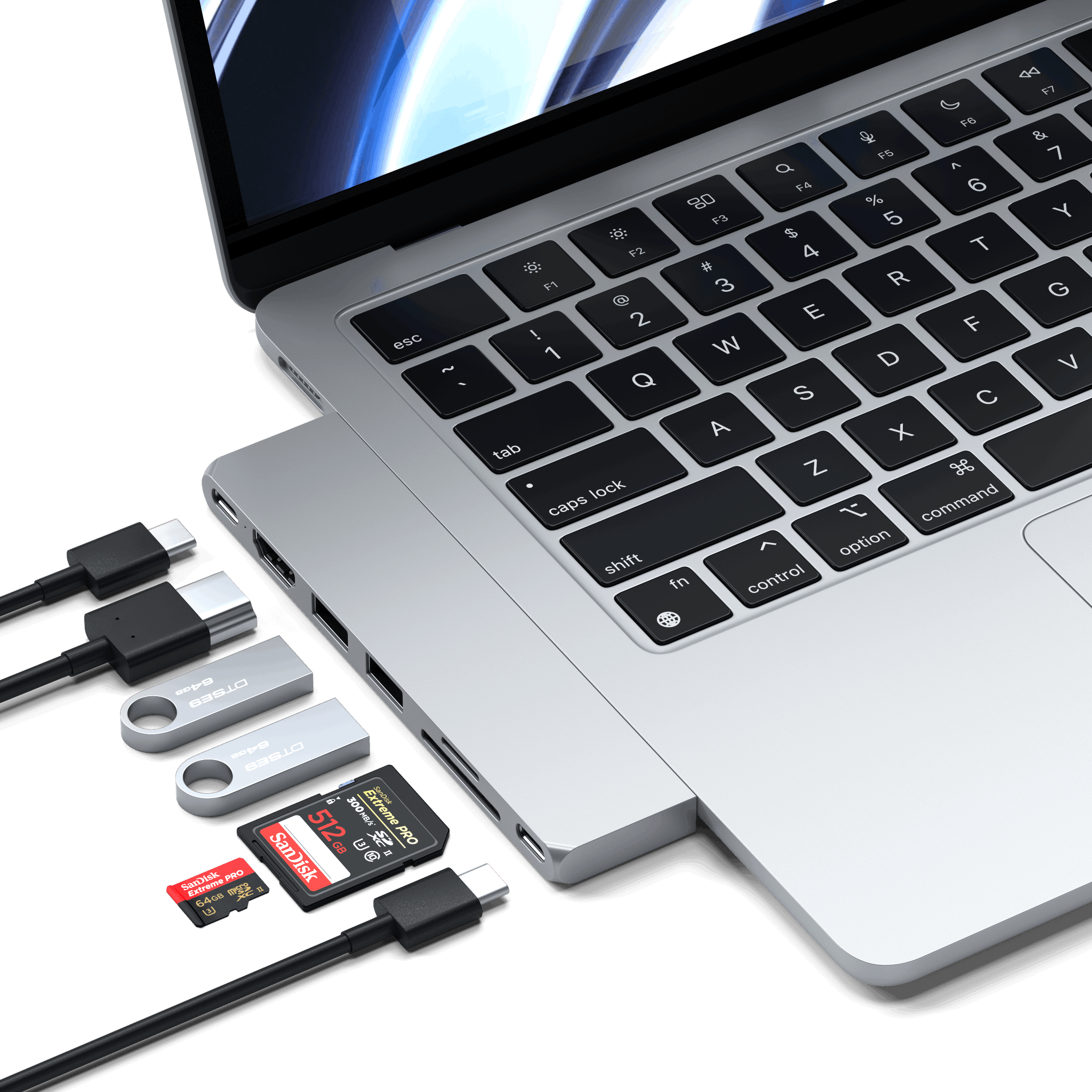 Pro Hub Slim Satechi Silver