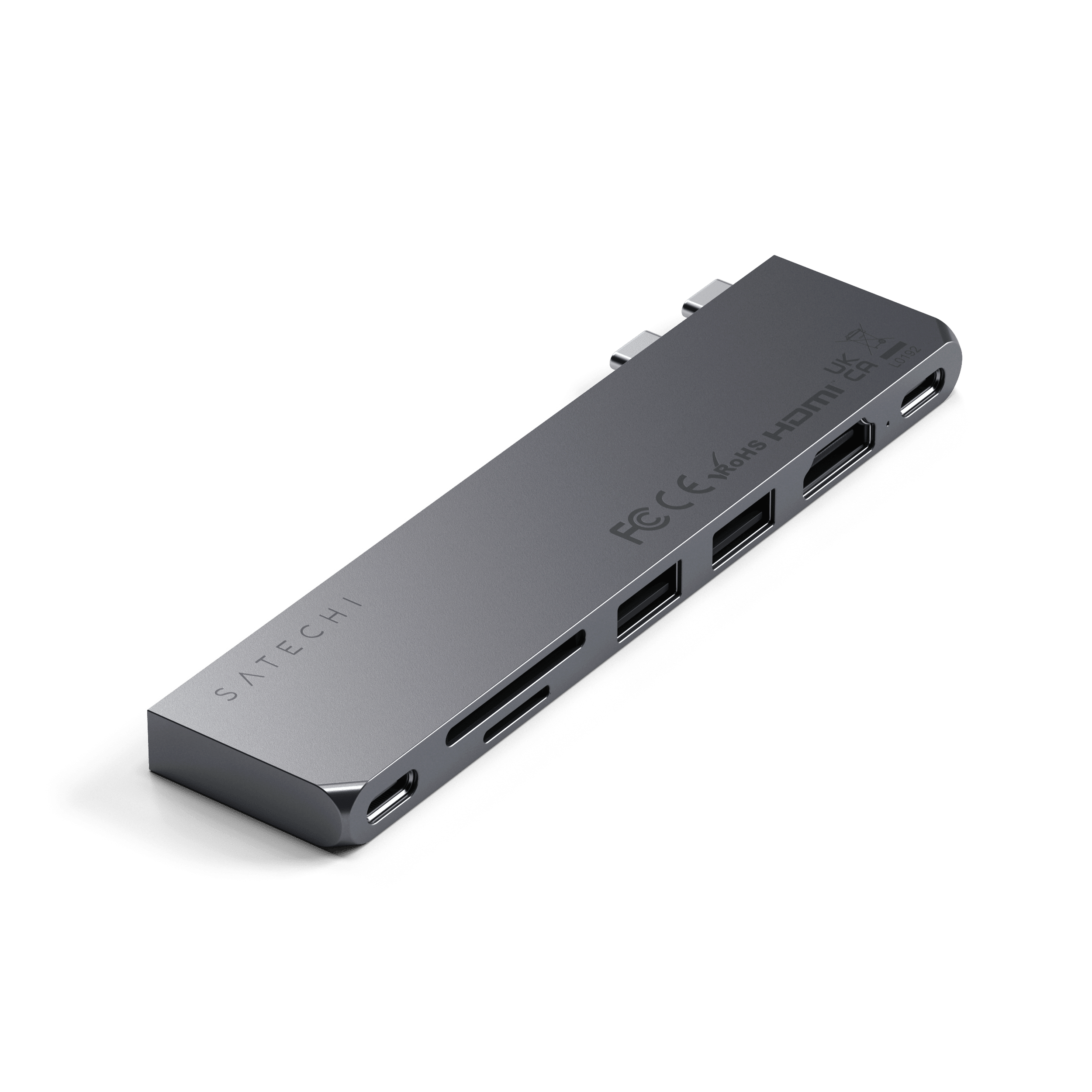 SATECHI 7 in 1 USB4 Pro Slim マルチポートハブ Pro Hub Slim | USB4 7-in-1 Hub for MacBook – Satechi