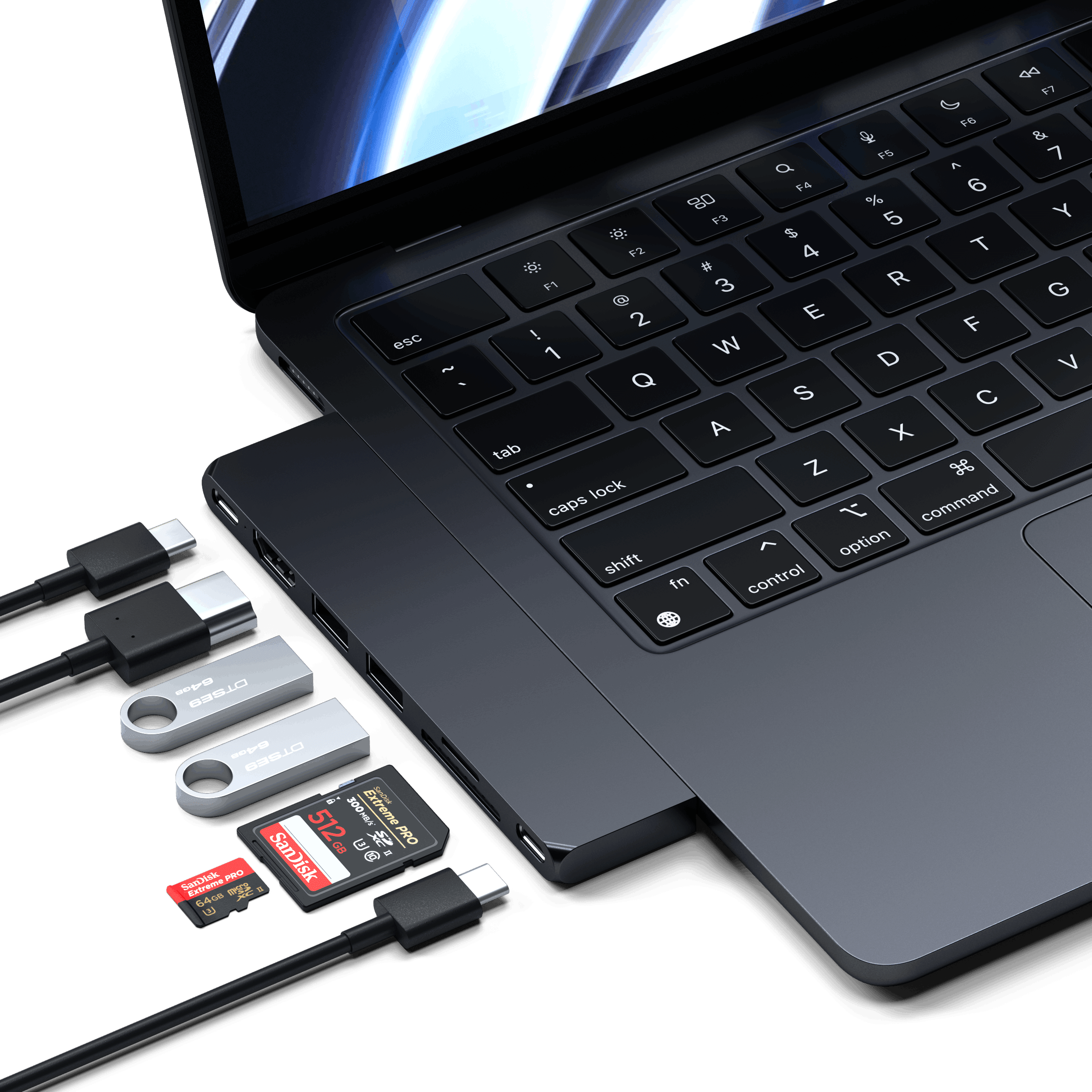 Pro Hub Slim Satechi Midnight