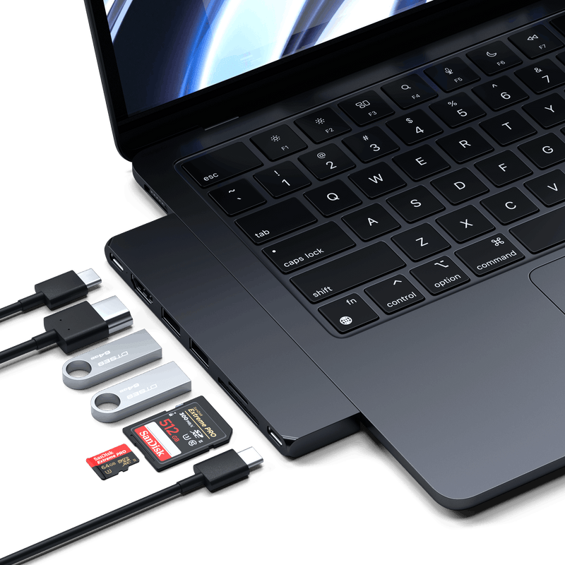 Pro Hub Slim | USB4 7-in-1 Hub for MacBook – Satechi