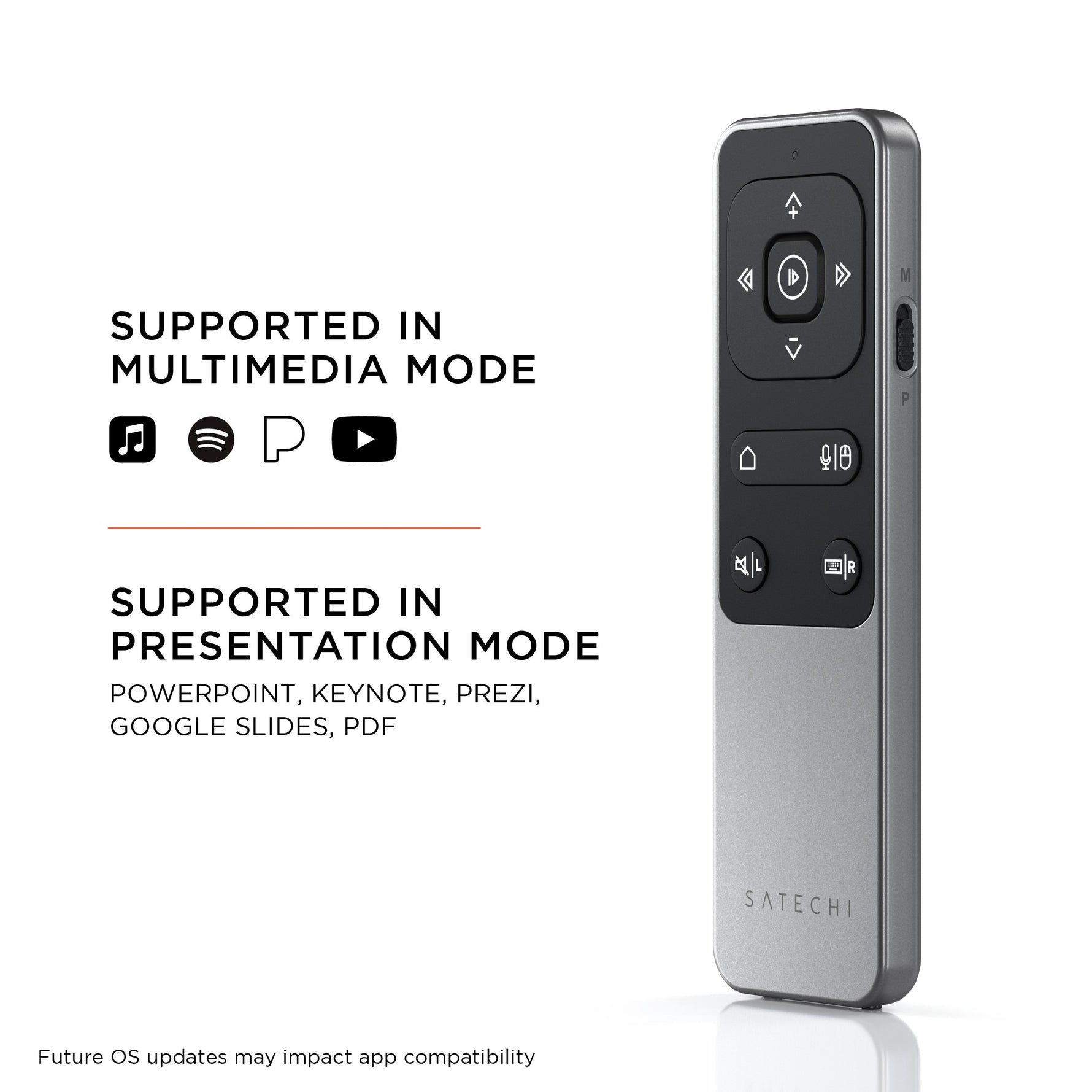 R2 Bluetooth Multimedia Remote | Wireless – Satechi