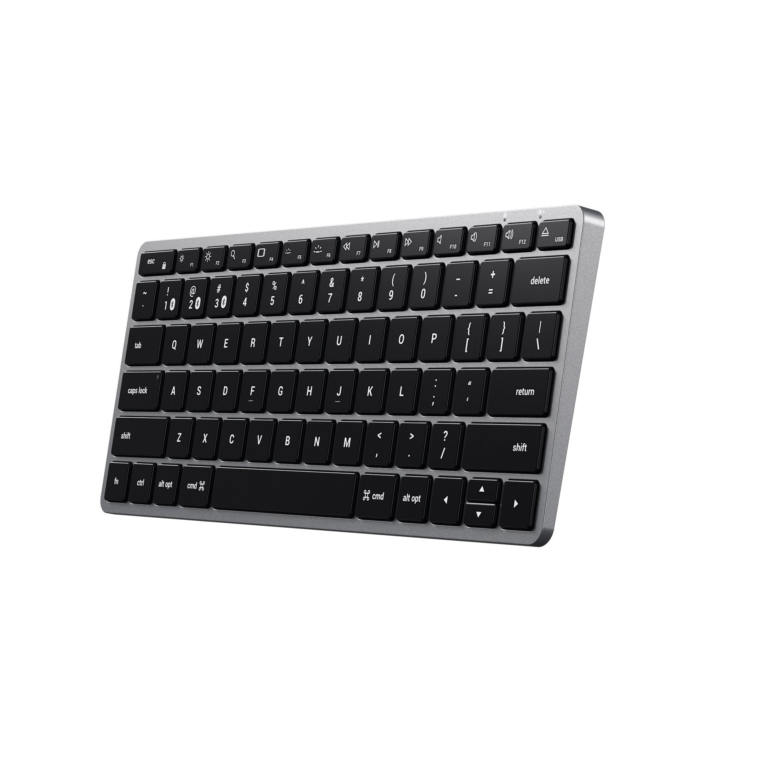 Slim X1 Bluetooth Backlit Keyboard for Mac & PC – Satechi