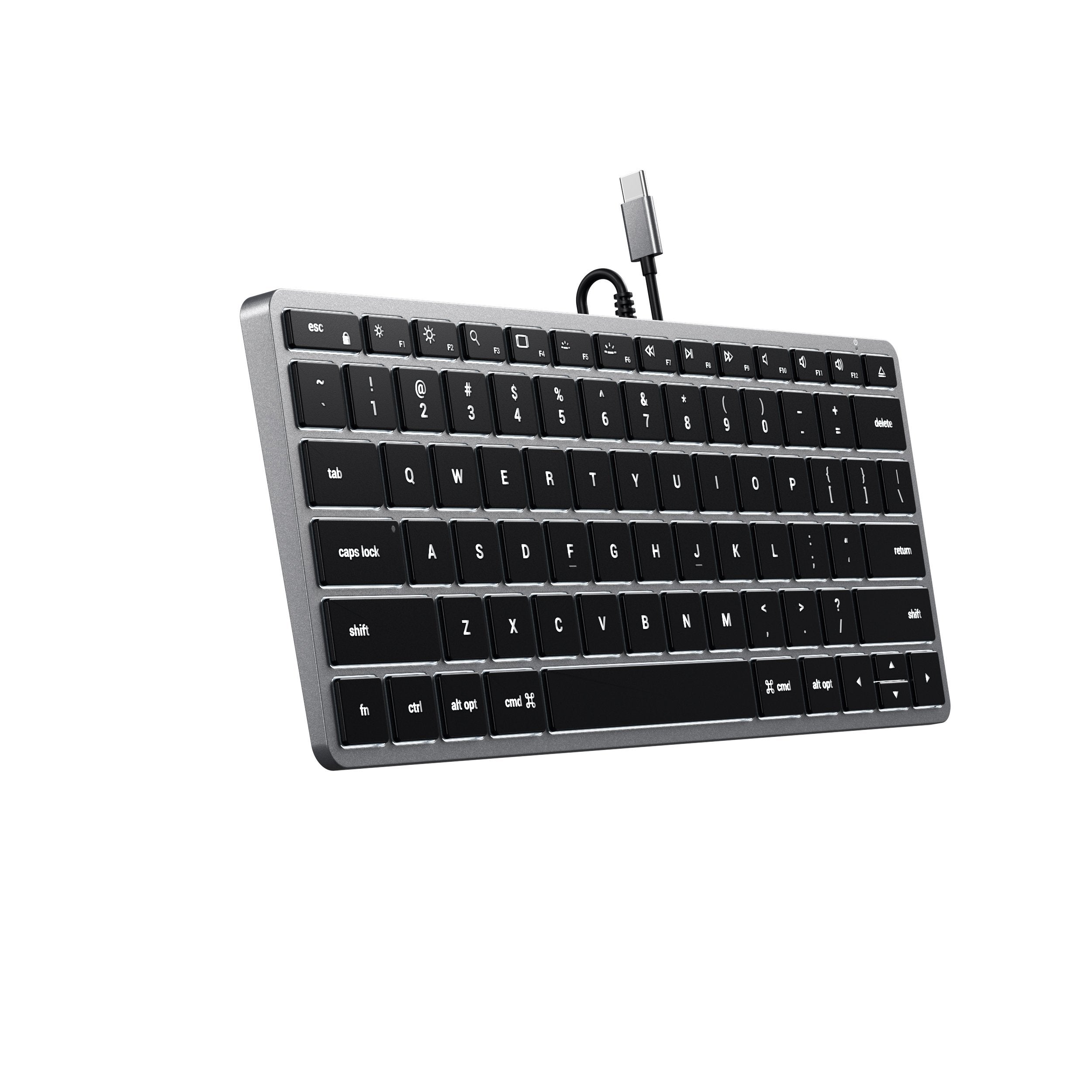 Slim W1 Wired Backlit Keyboard for Mac & PC – Satechi