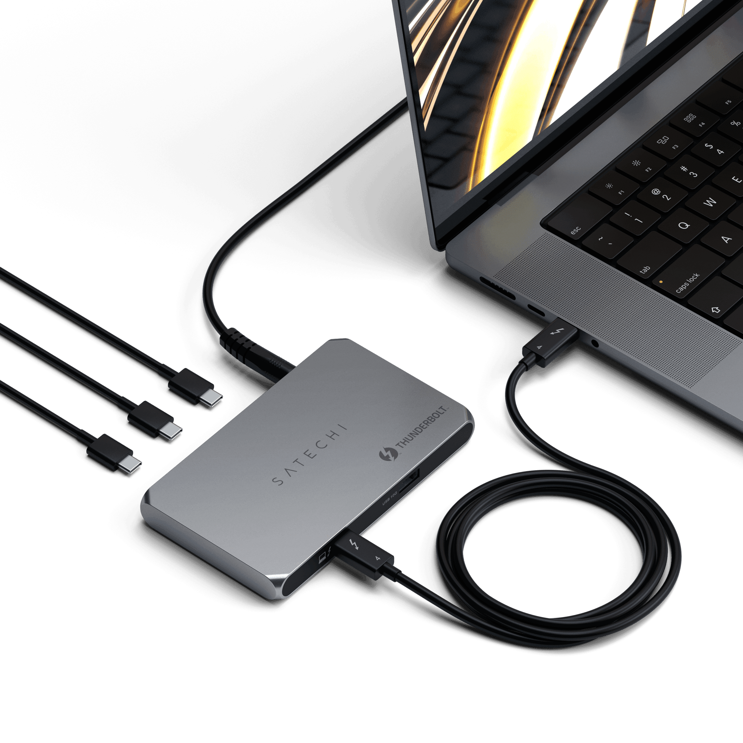 Thunderbolt 4 Slim Hub | Up to 60W charging – Satechi