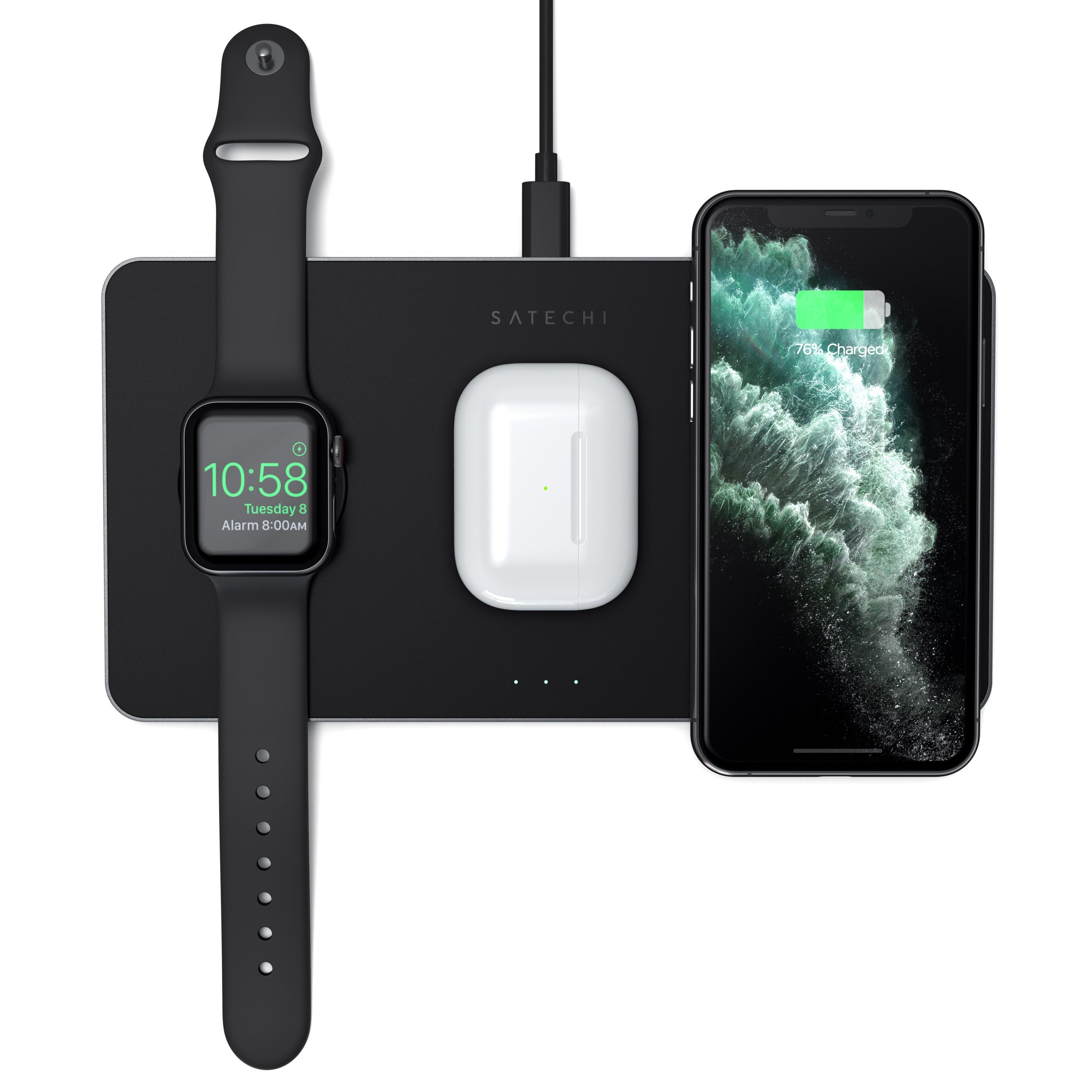 Trio Wireless Charger with Magnetic Pad | 3-in-1 – Satechi