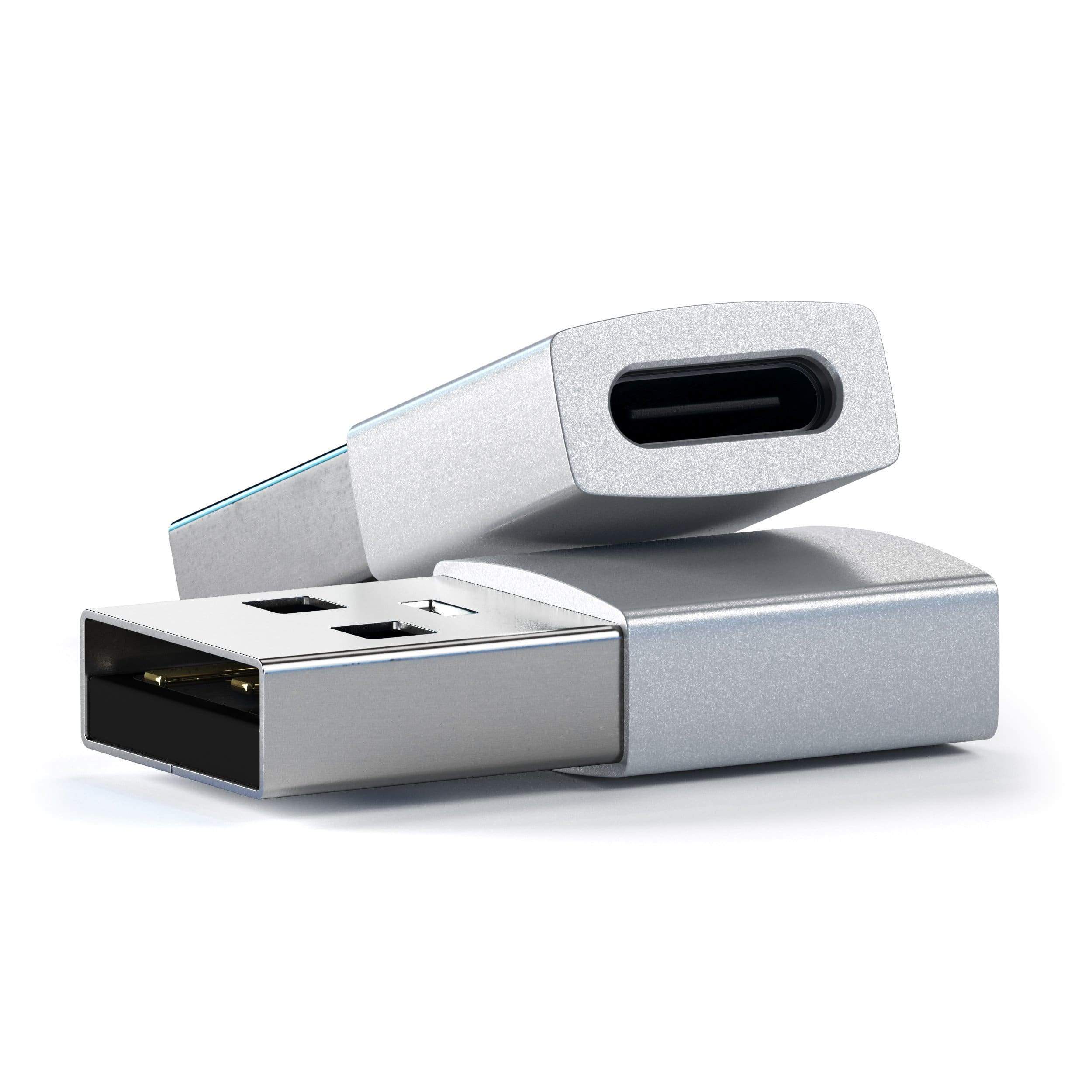 Type-A to Type-C Adapter USB-C Satechi Silver