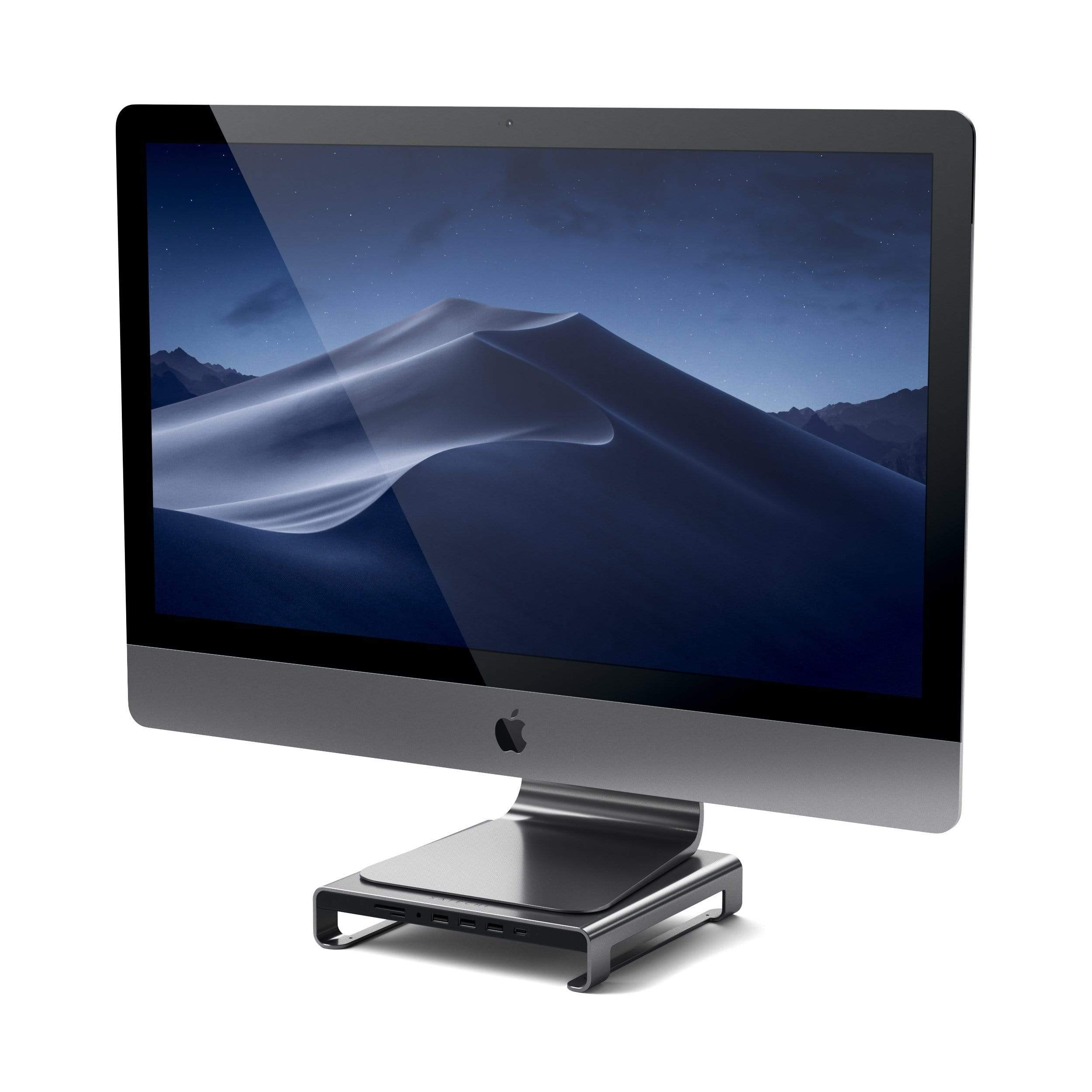 Type-C Monitor Stand Hub for iMac | Aluminum – Satechi
