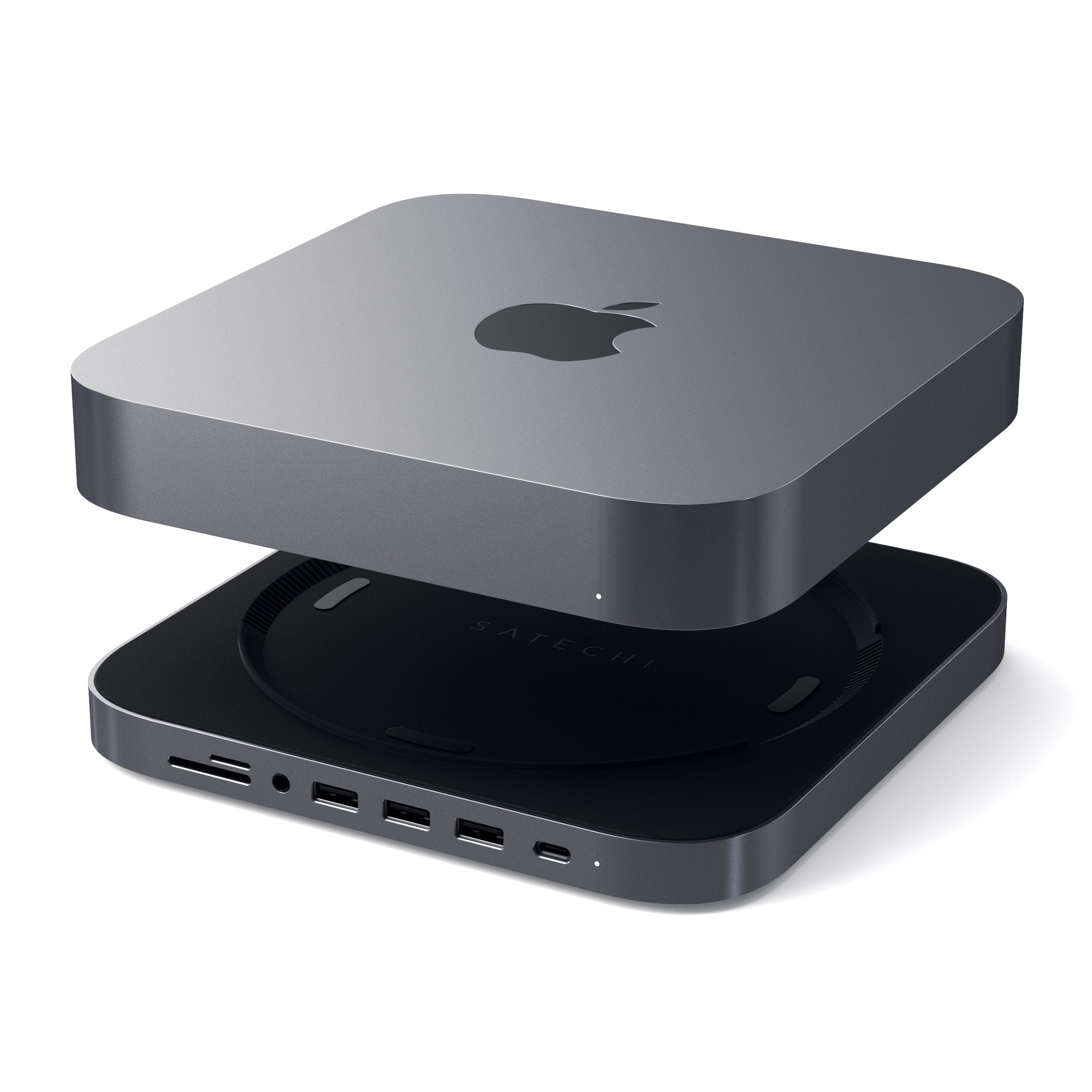 Type-C Stand & Hub for Mac Mini | Front Ports – Satechi