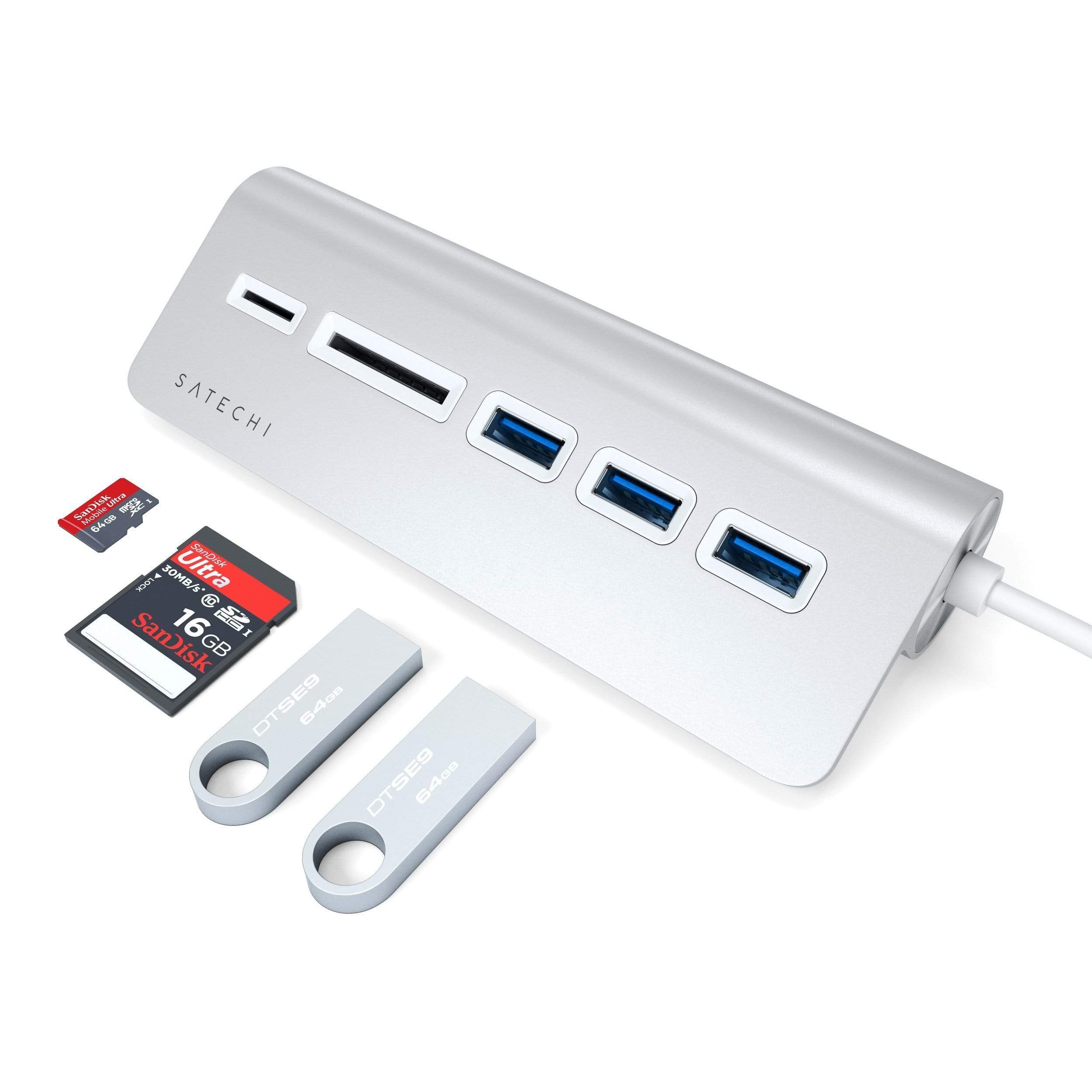 USB-C Combo Hub for Desktop Satechi Silver