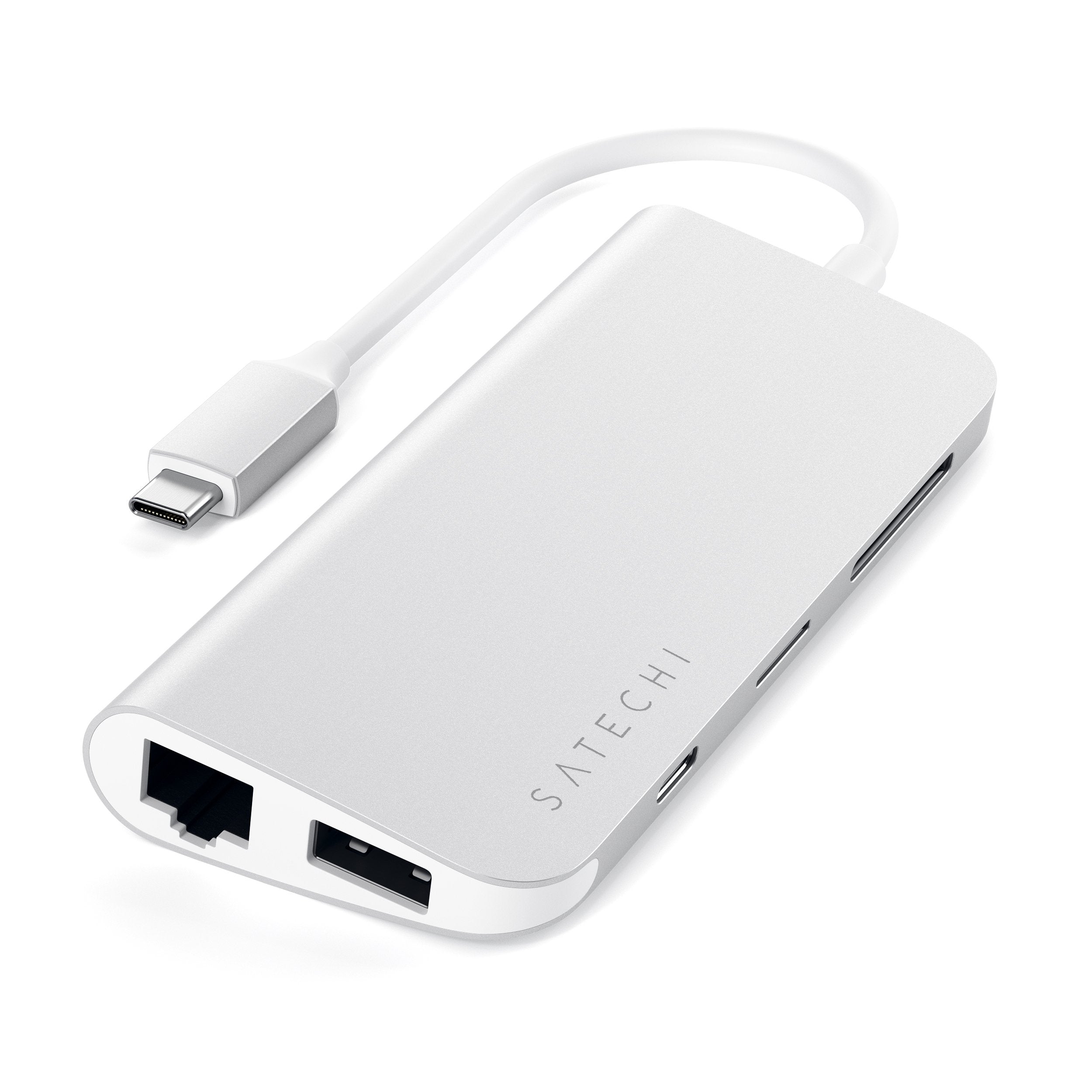 Type-C Multimedia Adapter Multi-Ports Satechi Silver