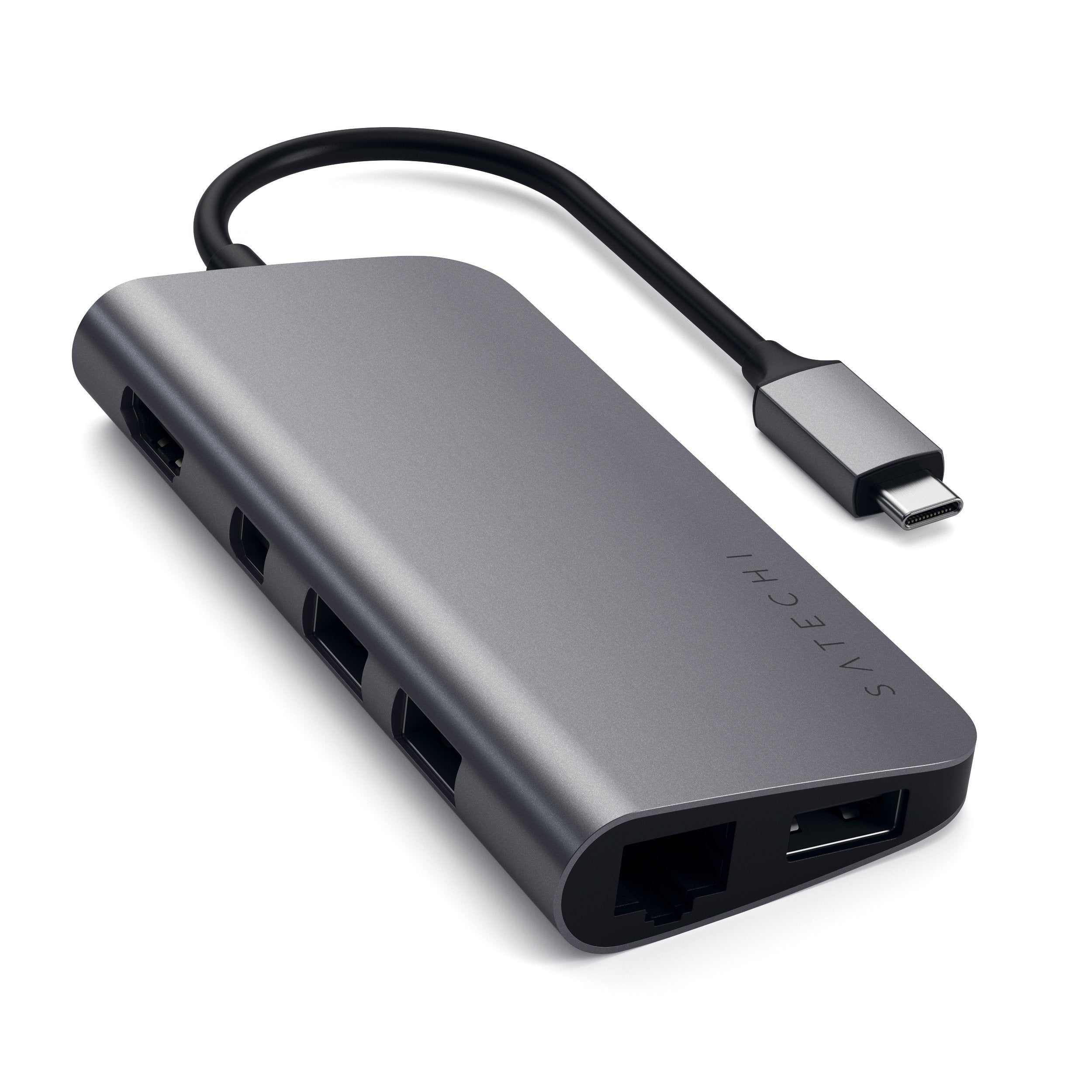 Type-C Multimedia Adapter Multi-Ports Satechi Space Gray 