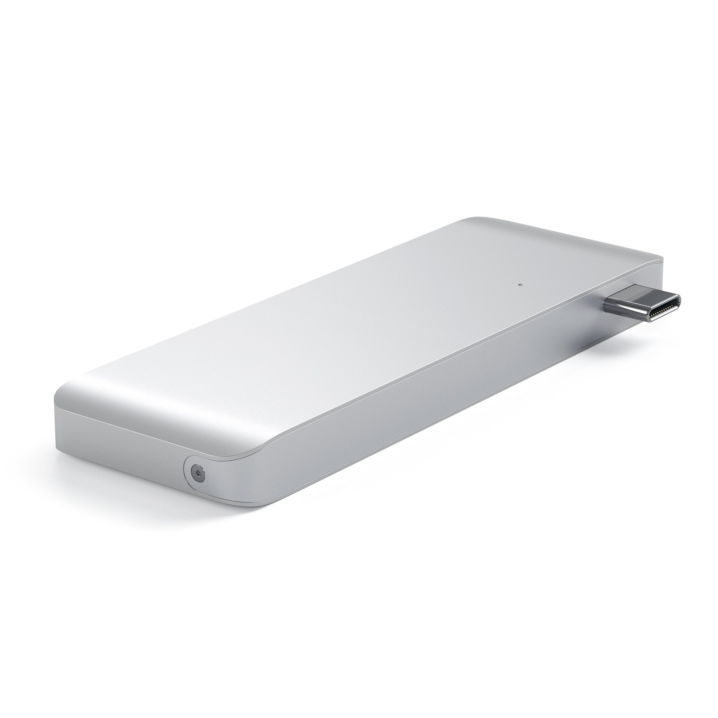 Type-C Pass-Through USB Hub Hubs Satechi Silver