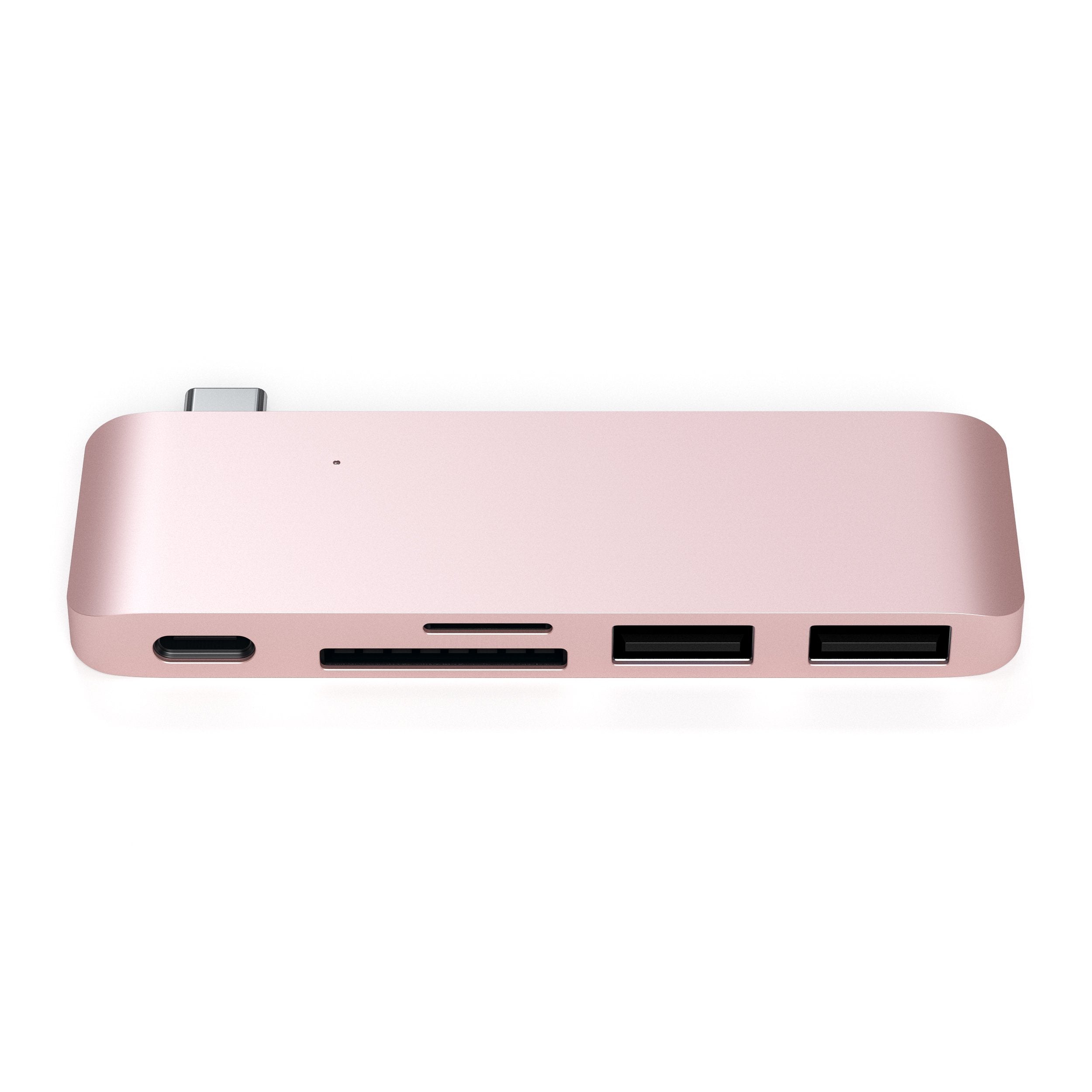 Type-C Pass-Through USB Hub Hubs Satechi Rose gold