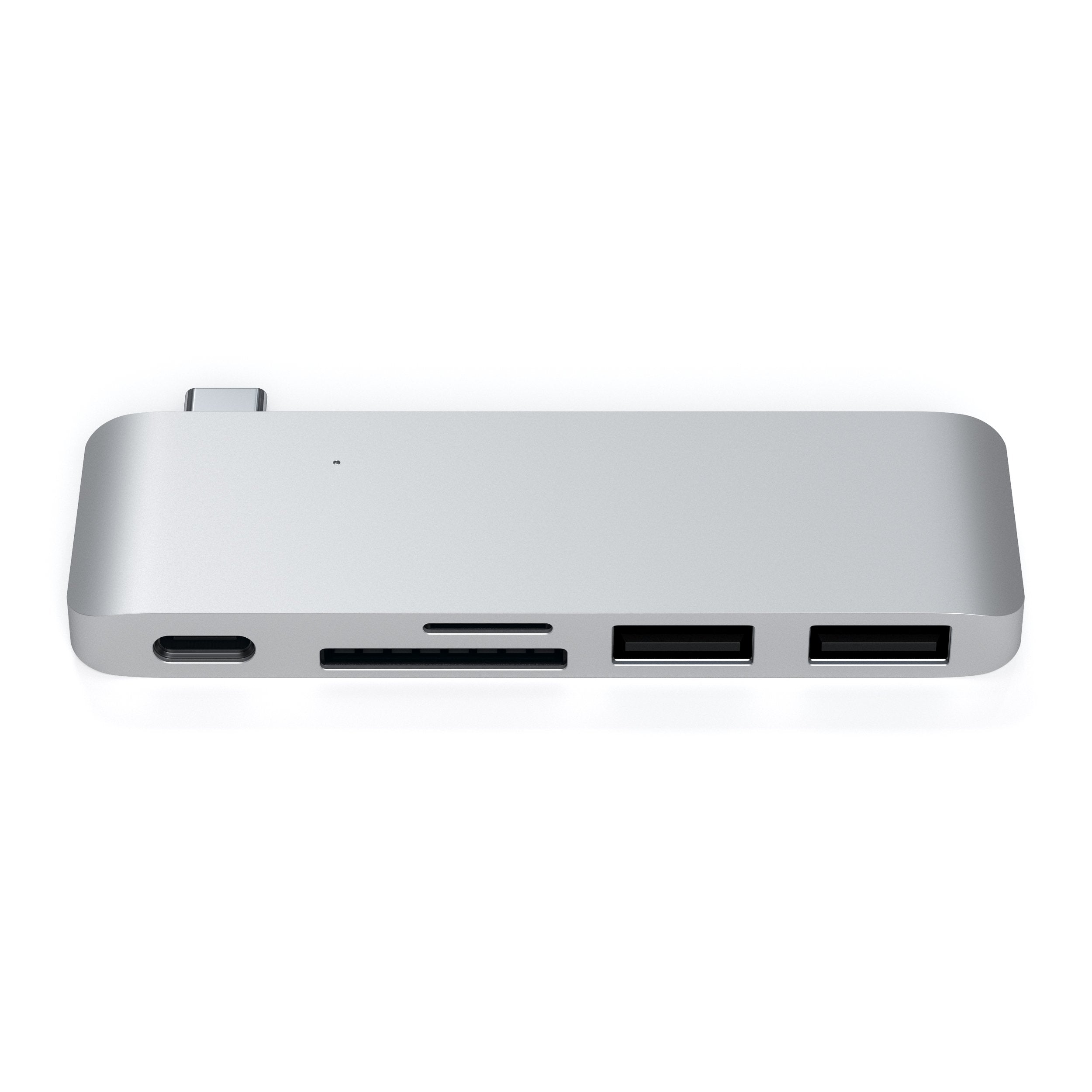 Type-C Pass-Through USB Hub Hubs Satechi Silver