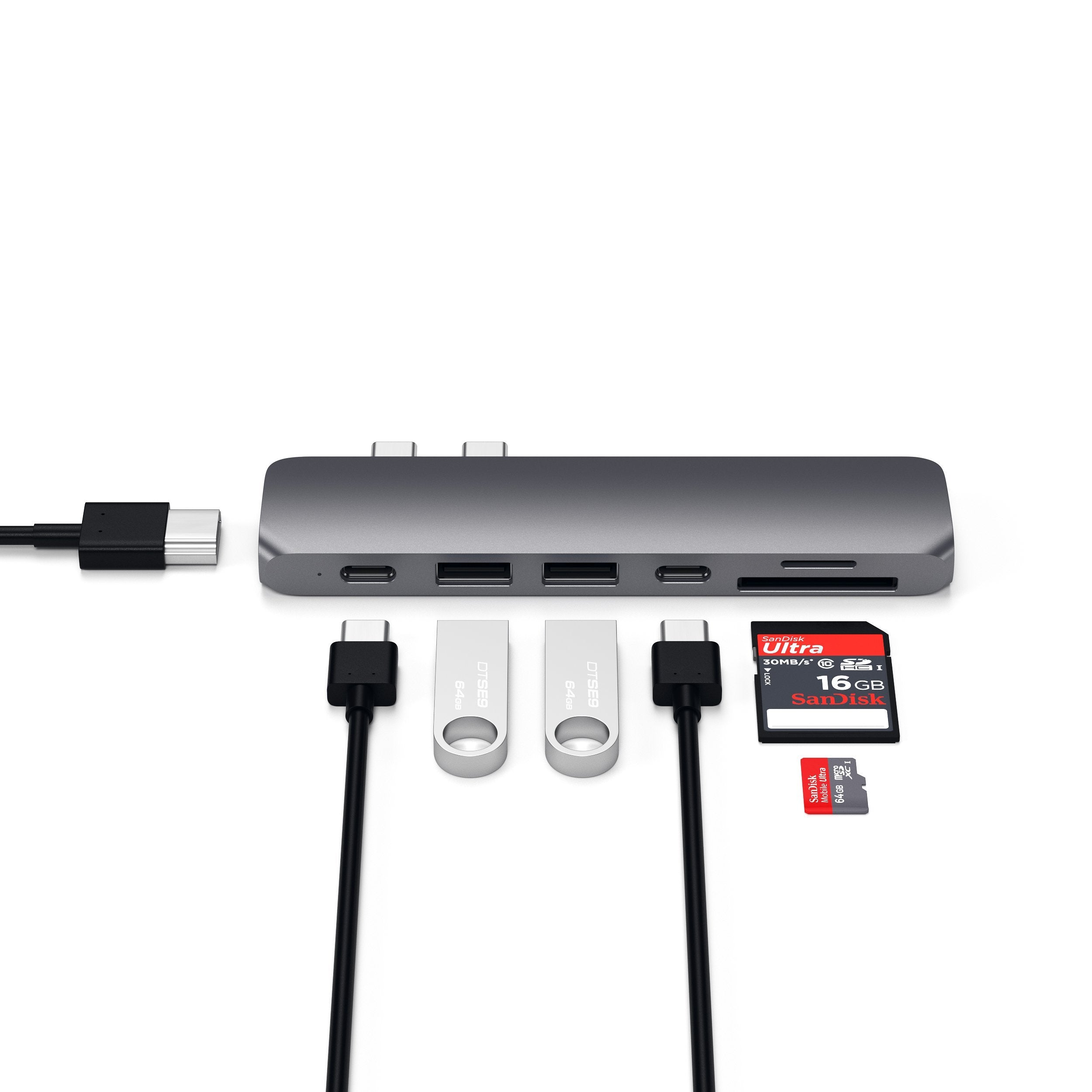 Type-C Pro Hub Adapter | HDMI & SD for MacBook – Satechi