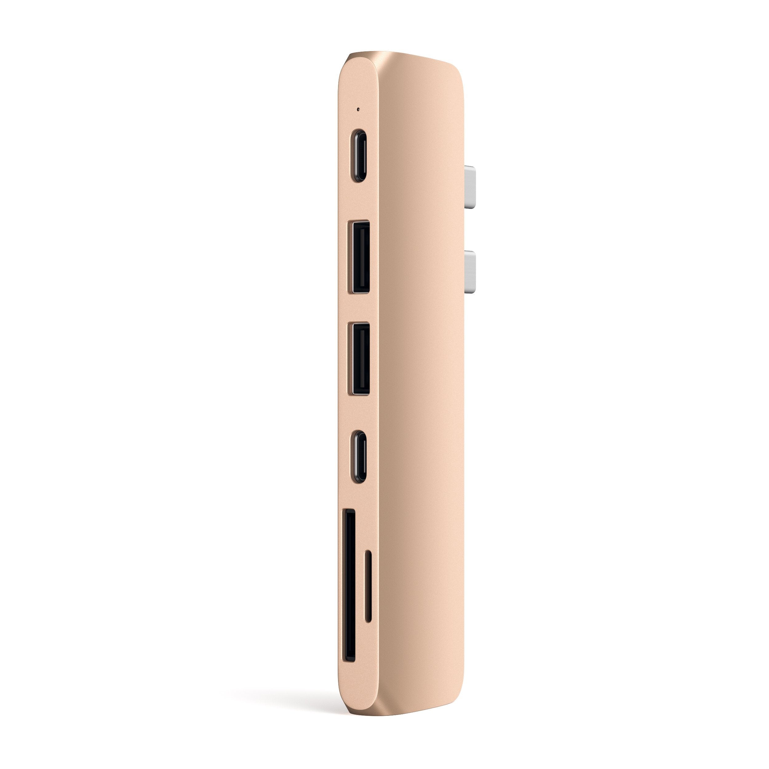 Type-C Pro Hub Adapter Hubs Satechi Gold 