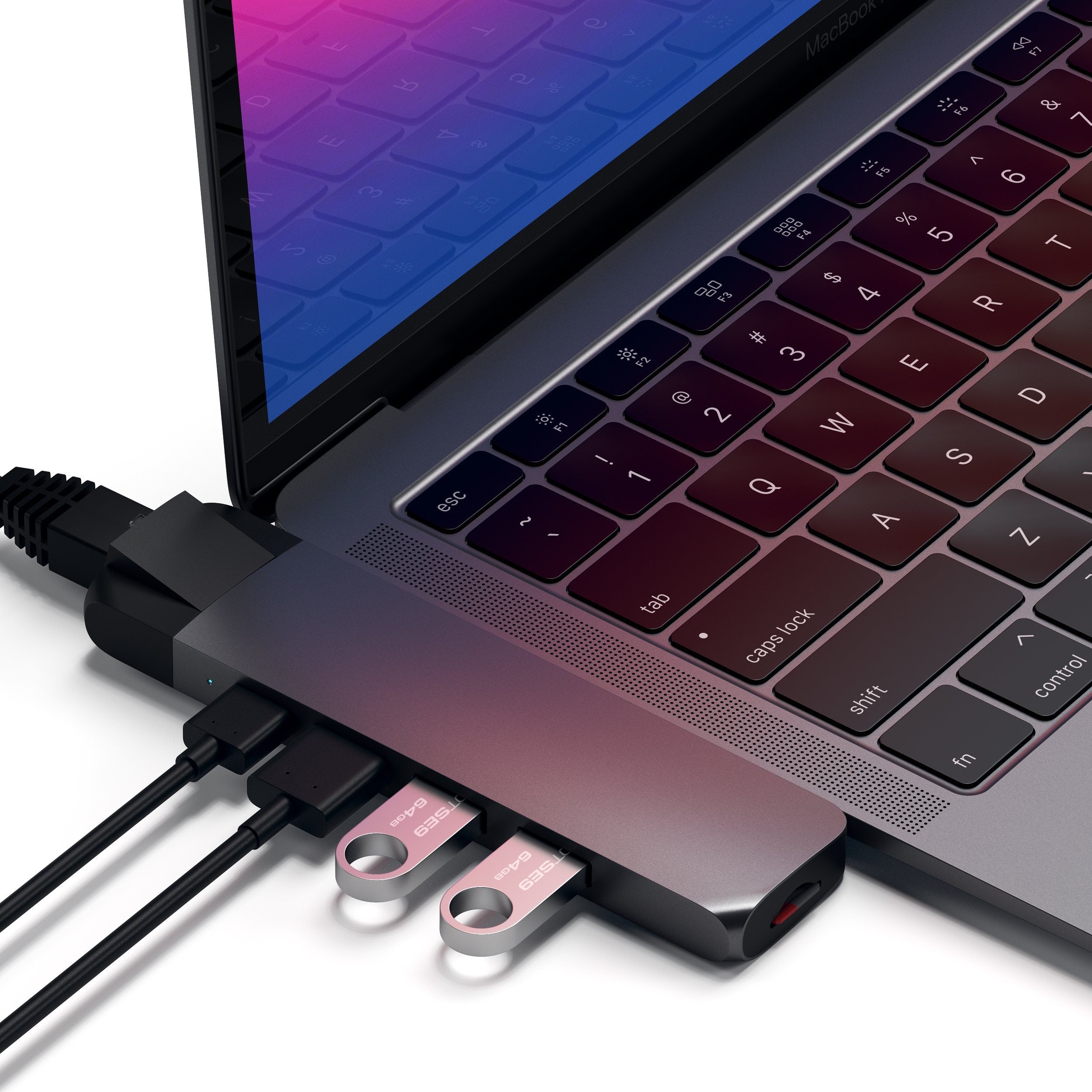 Type-C Pro Hub with Ethernet | HDMI & SD – Satechi