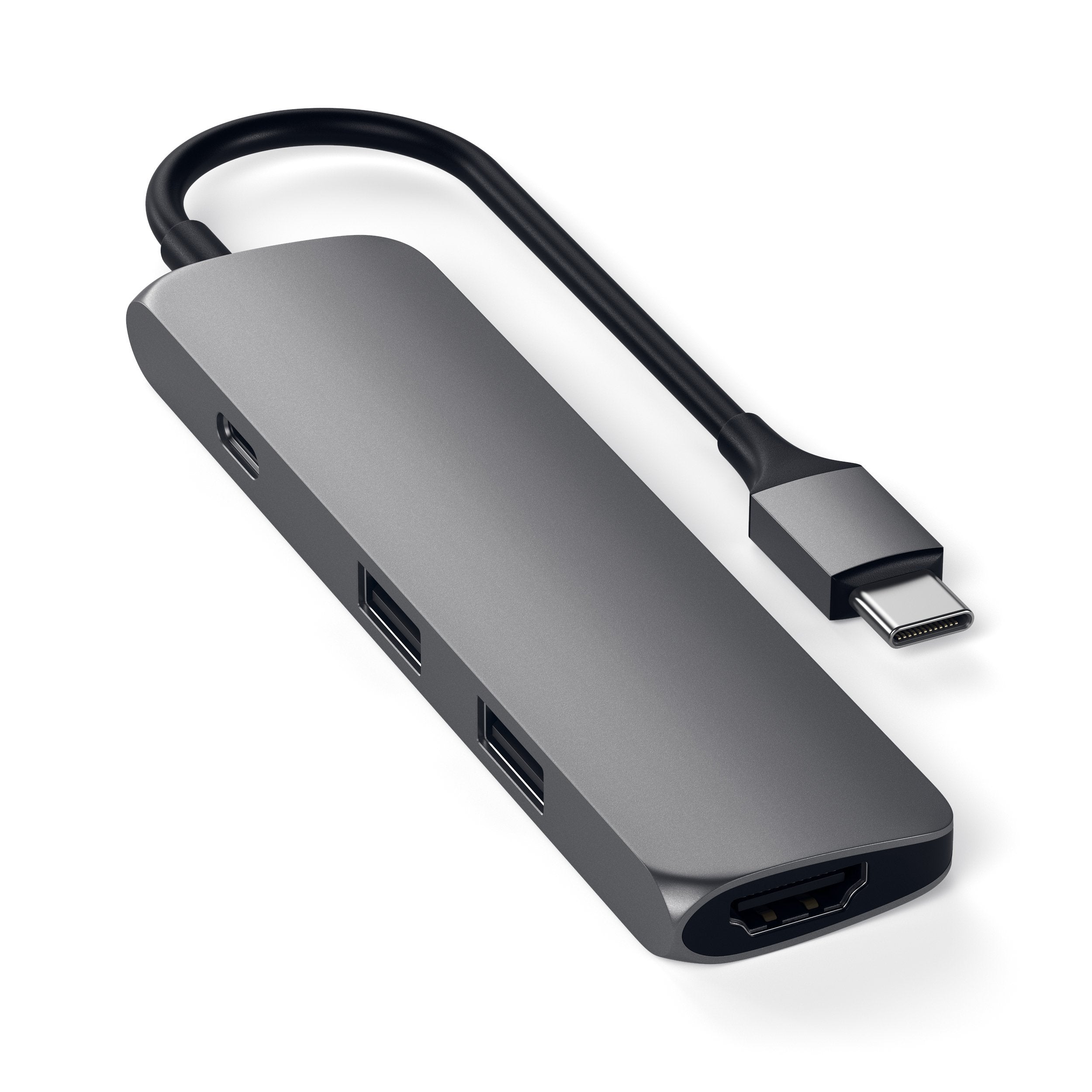 Type-C Slim Multi-Port Adapter 4K | Aluminum – Satechi