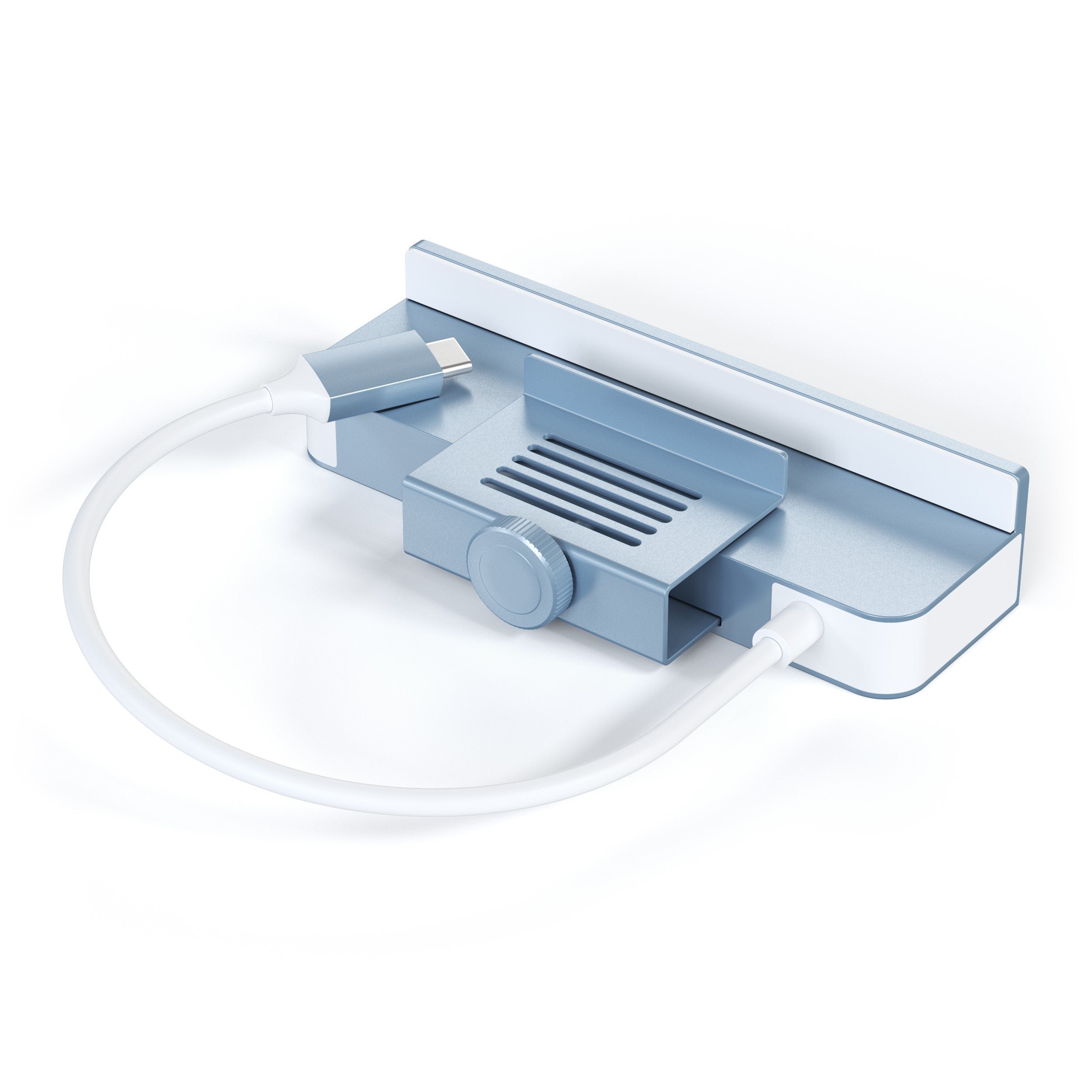 USB-C Clamp Hub for 24-inch iMac Hubs Satechi Blue