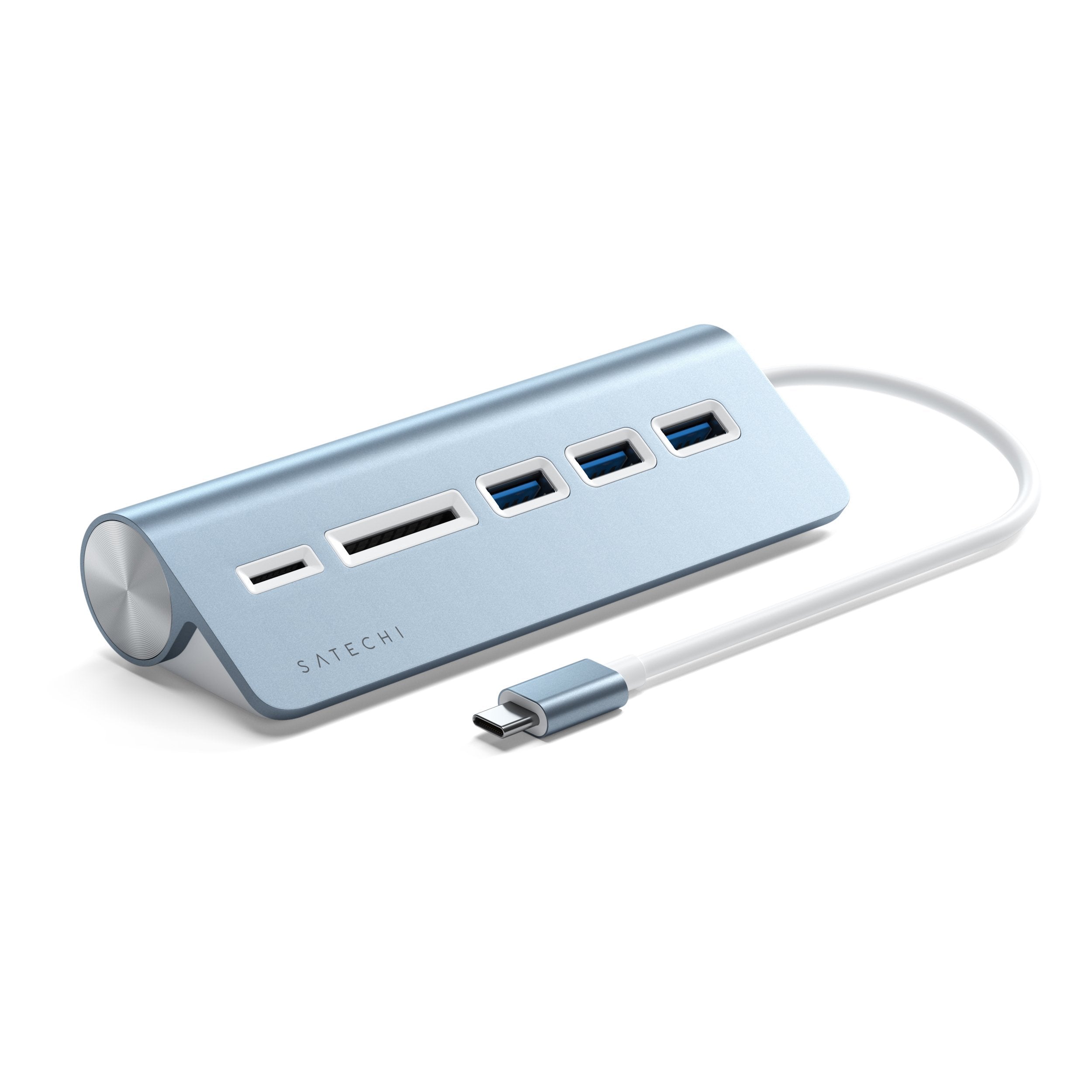 USB-C Combo Hub for Desktop Satechi Blue