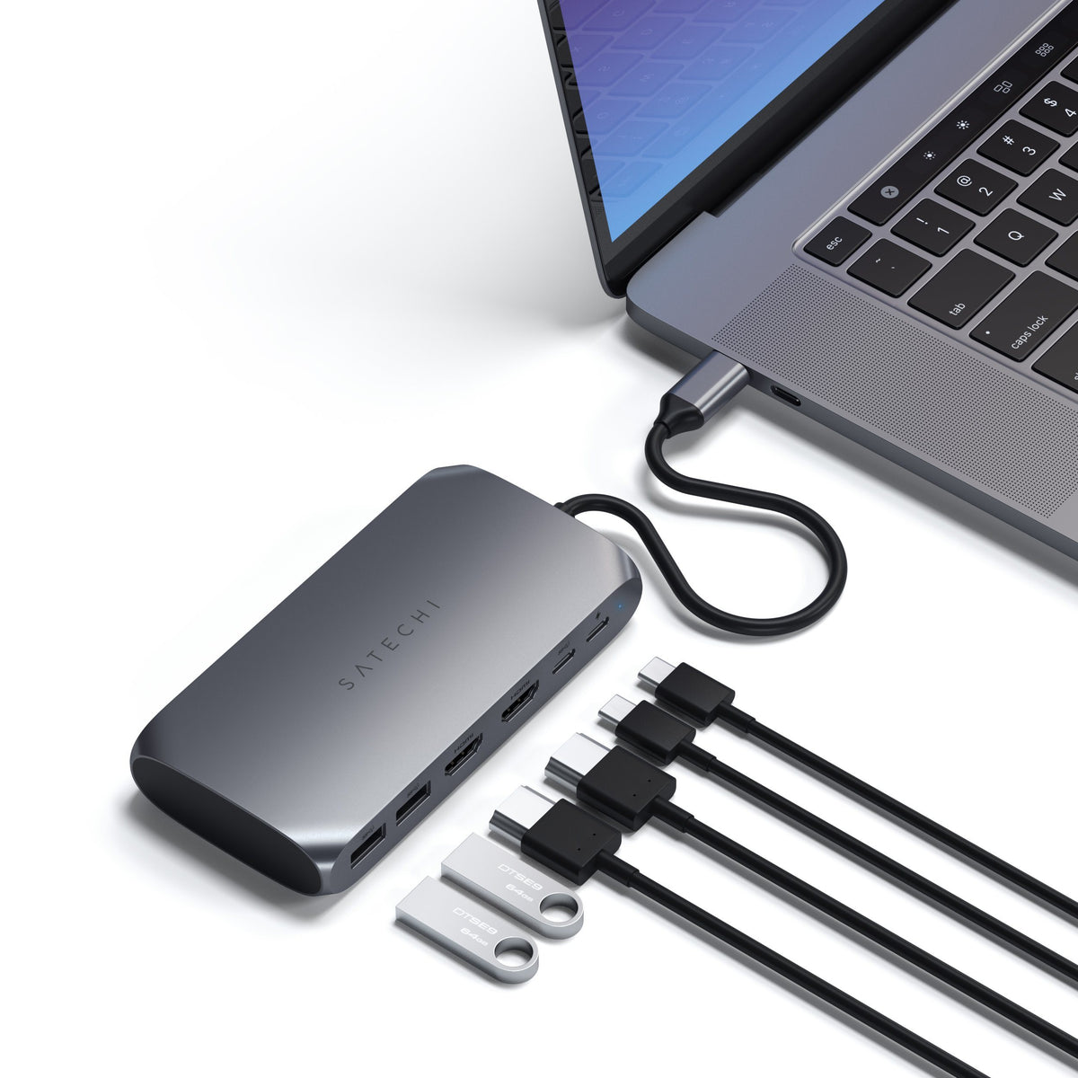 USB-C Multimedia Adapter M1 | 6-in-1 for Mac – Satechi