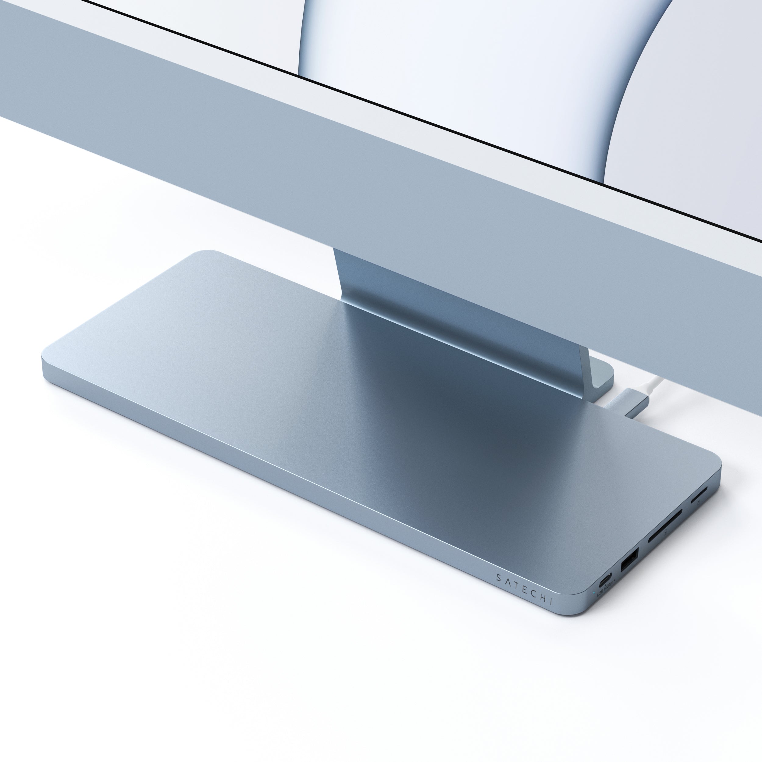 USB-C Slim Dock for 24” iMac Hubs Satechi Blue