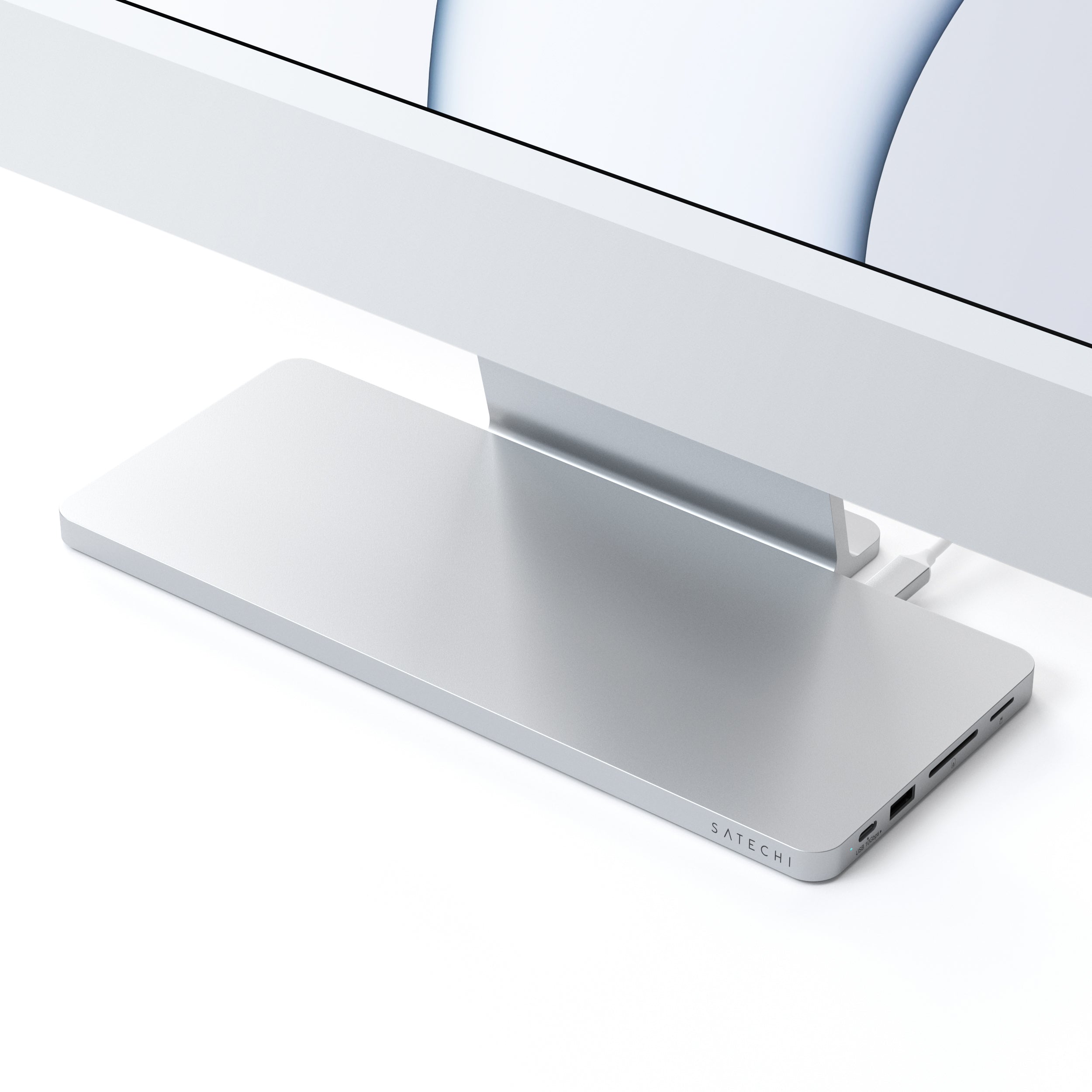USB-C Slim Dock for 24” iMac Hubs Satechi Silver