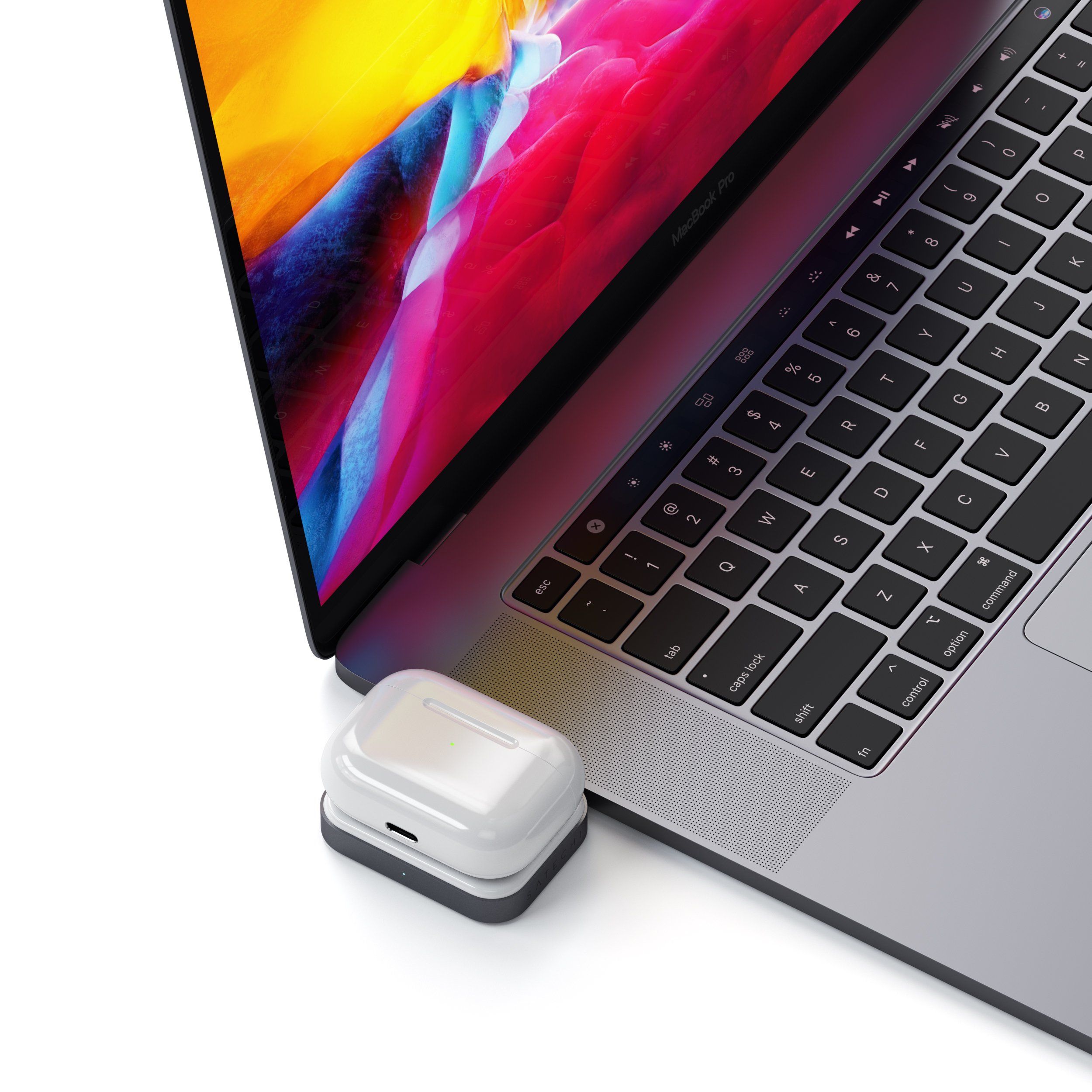 USB-C Wireless Charging Dock for AirPods – Satechi